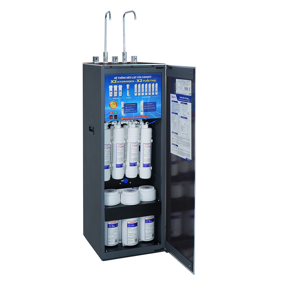 Máy lọc nước Sananky Nóng Lạnh Hydrogen Khoáng 12 lõi SNK-TV3HK020