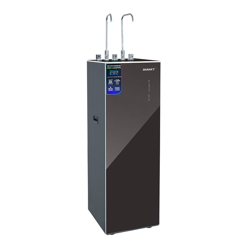 Máy lọc nước Sanaky Nóng Lạnh Khoáng Hydrogen điện phân 12 lõi SNK–TV3I018