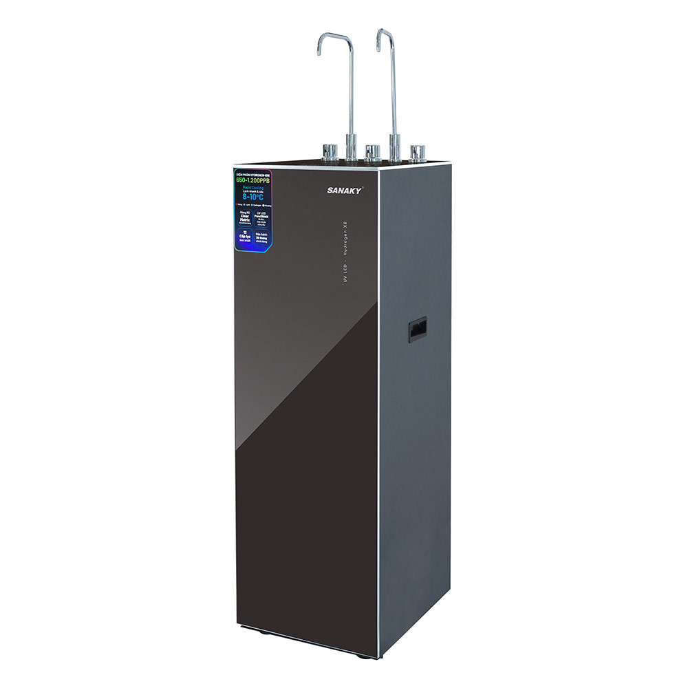 Máy lọc nước Sanaky Nóng Lạnh Khoáng Hydrogen điện phân 12 lõi SNK–TV3I018