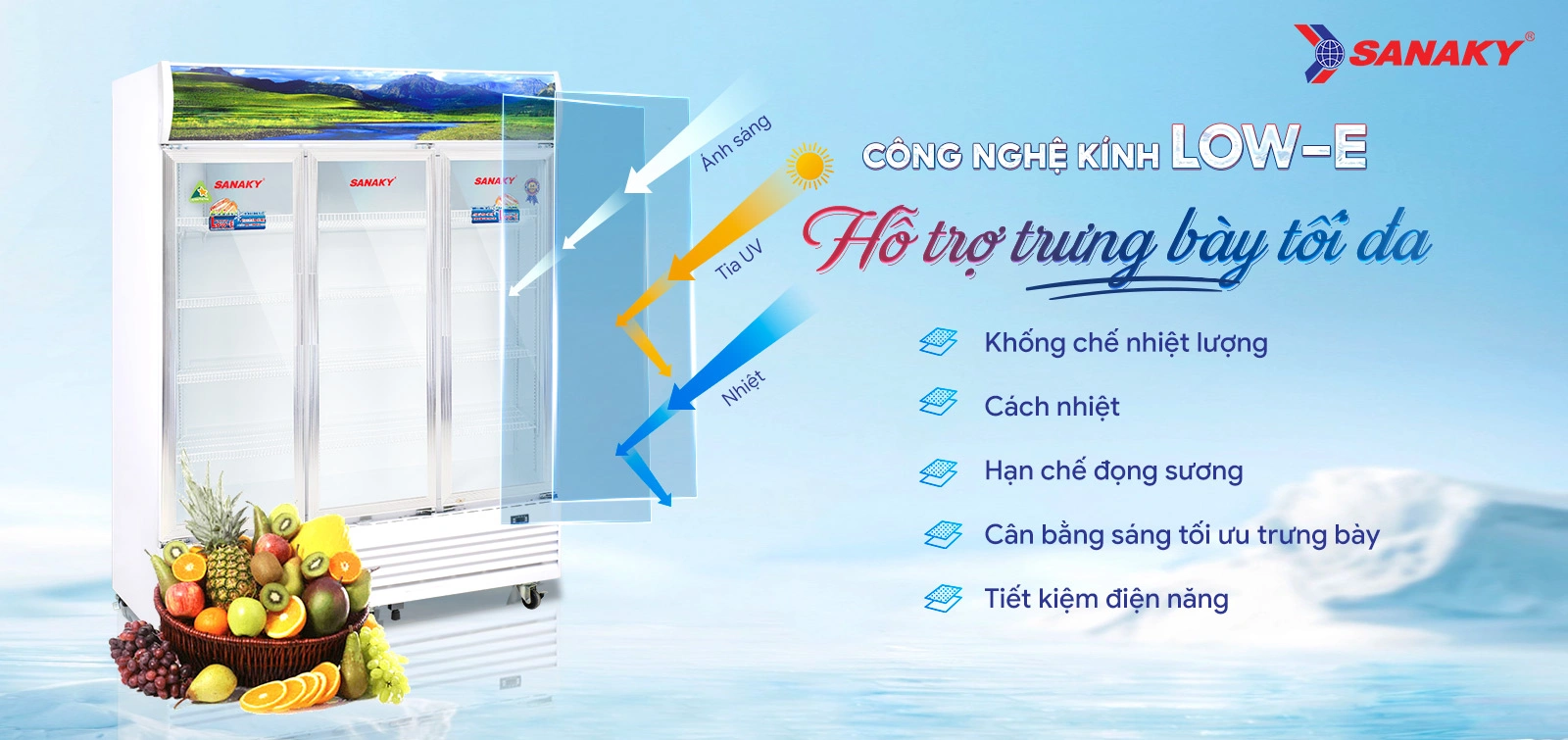 Công nghệ kính Low-E hỗ trợ trưng bày tối đa Công nghệ kính Low-E hỗ trợ trưng bày tối đa