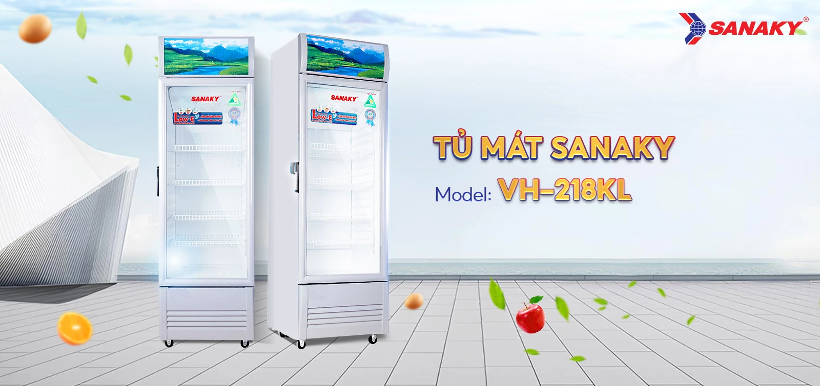 Tủ Mát Sanaky VH-218KL Tủ Mát Sanaky VH-218KL