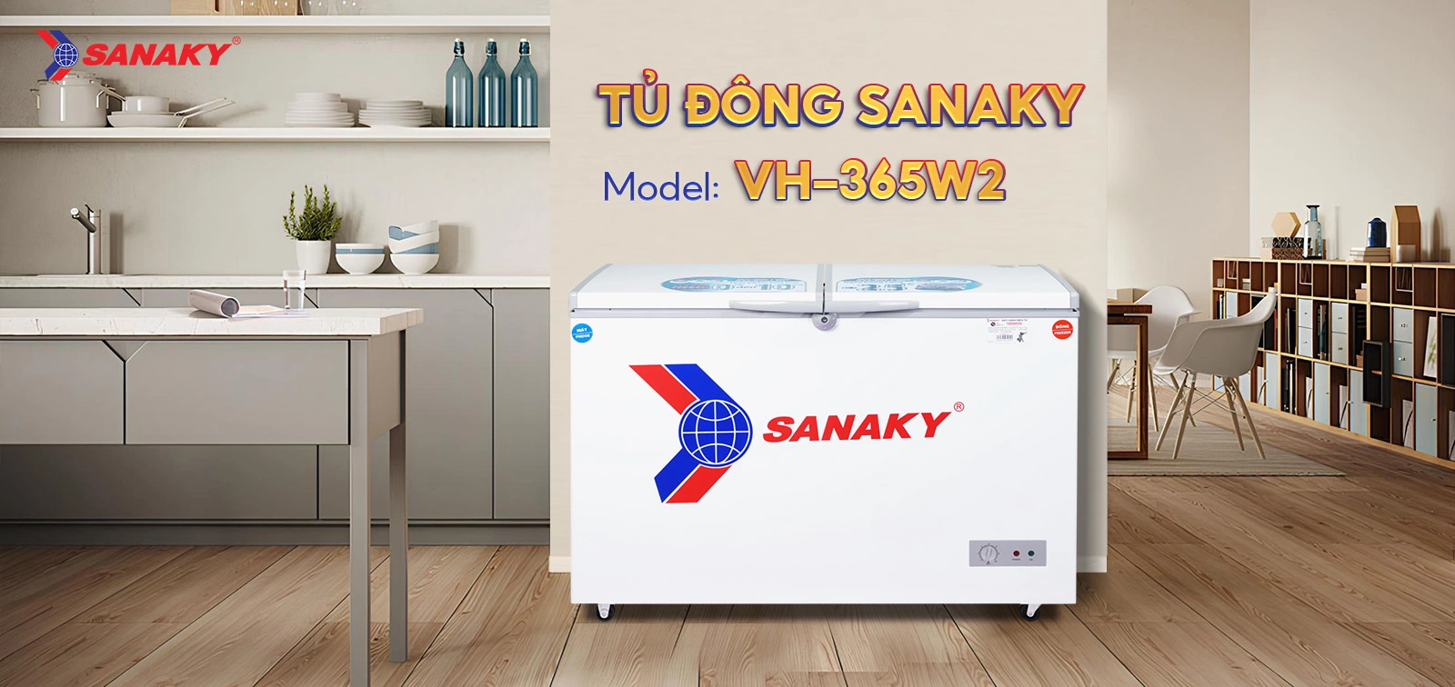 Tủ Đông Sanaky VH-365W2