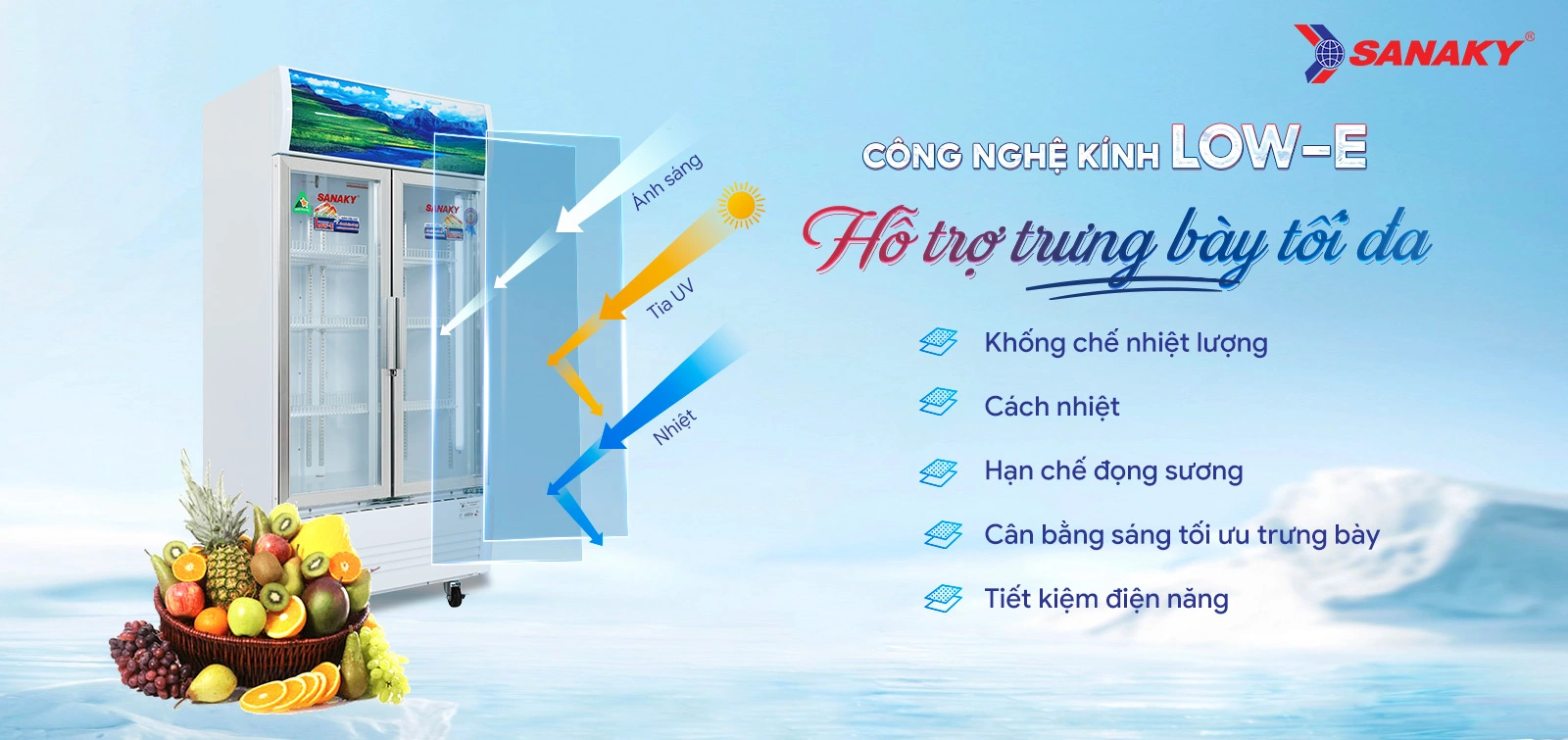 Công nghệ kính Low-E hỗ trợ trưng bày tối đa