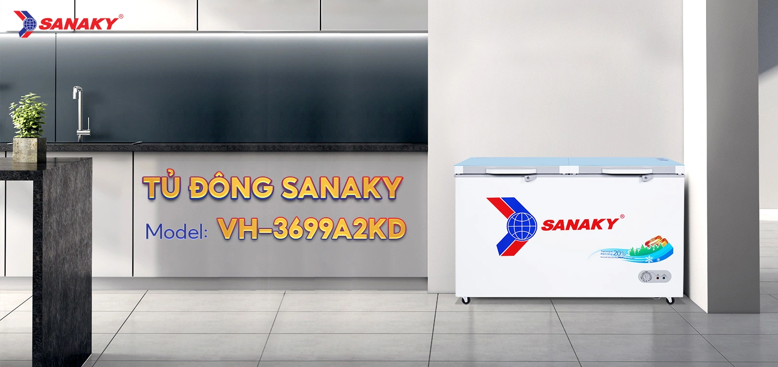 Tủ Đông Sanaky VH-3699A2KD