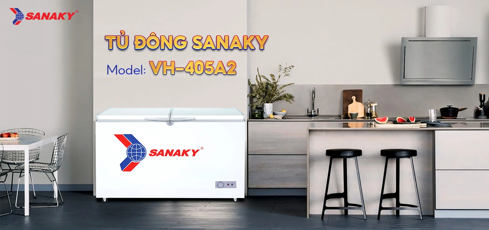 Tủ đông Sanaky VH-405A2 Tủ đông Sanaky VH-405A2