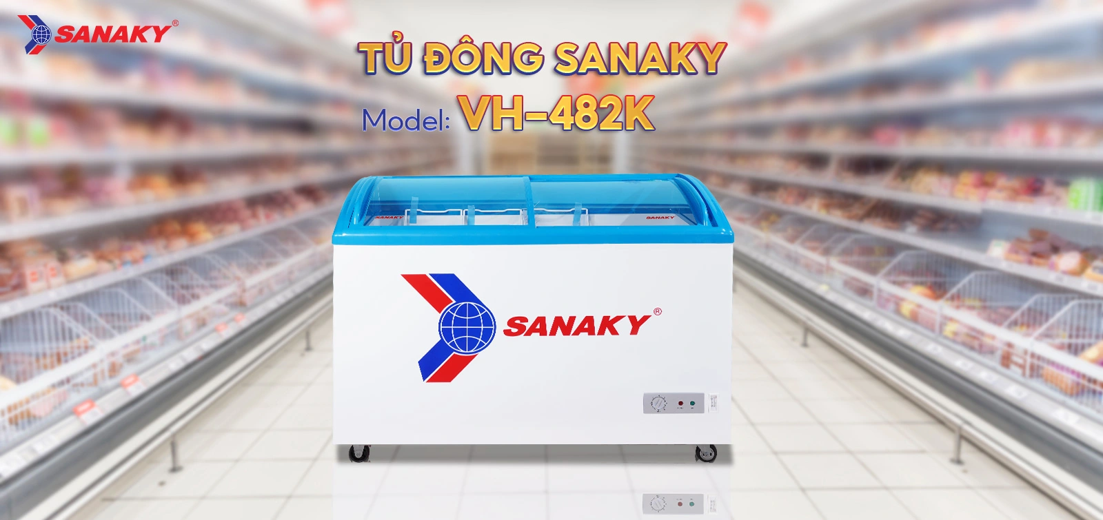 Tủ Đông Sanaky VH-482K Tủ Đông Sanaky VH-482K