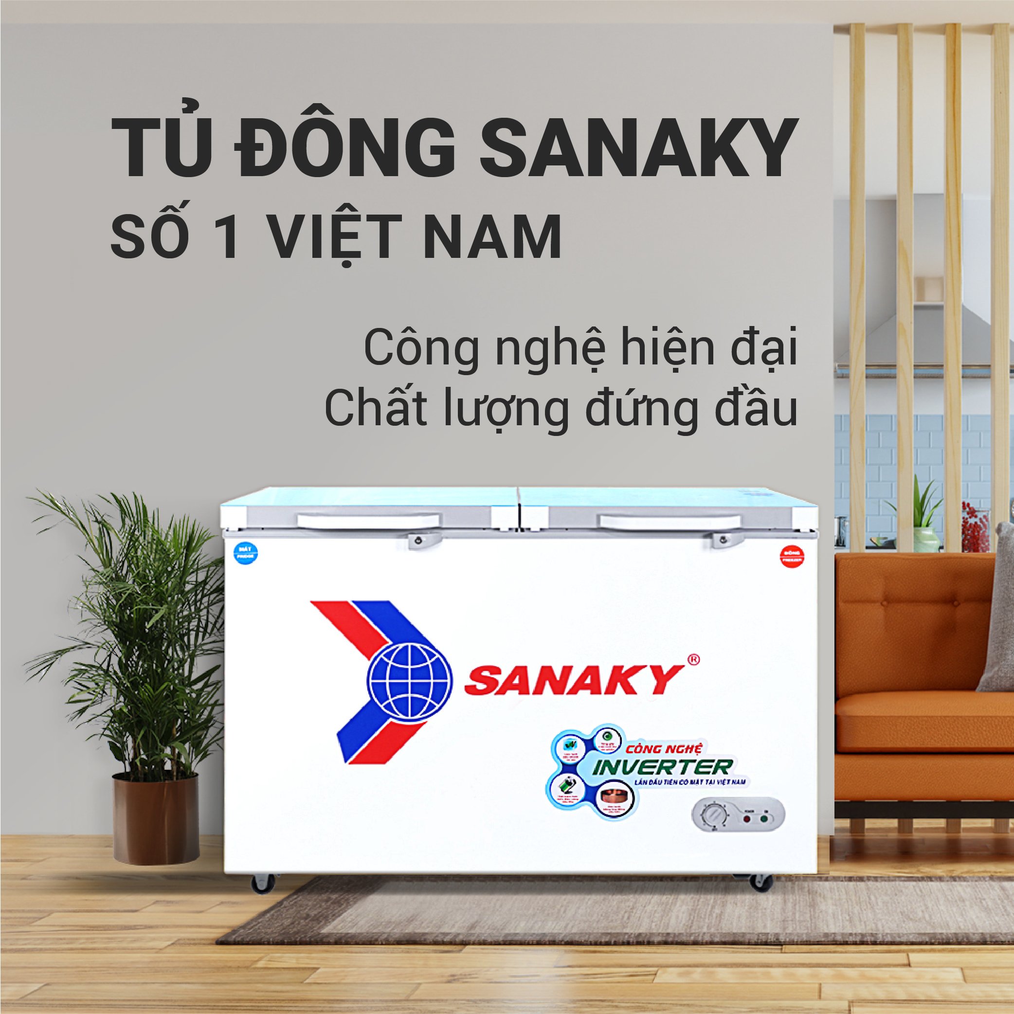 TẠI SAO TỦ ĐÔNG SANAKY LUÔN ĐƯỢC ƯA CHUỘNG TRÊN THỊ TRƯỜNG