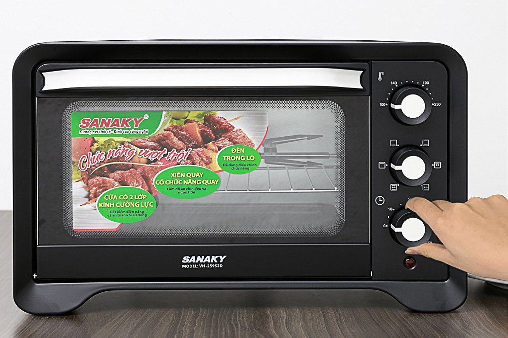 LÀM BÁNH NGON VỚI LÒ NƯỚNG SANAKY