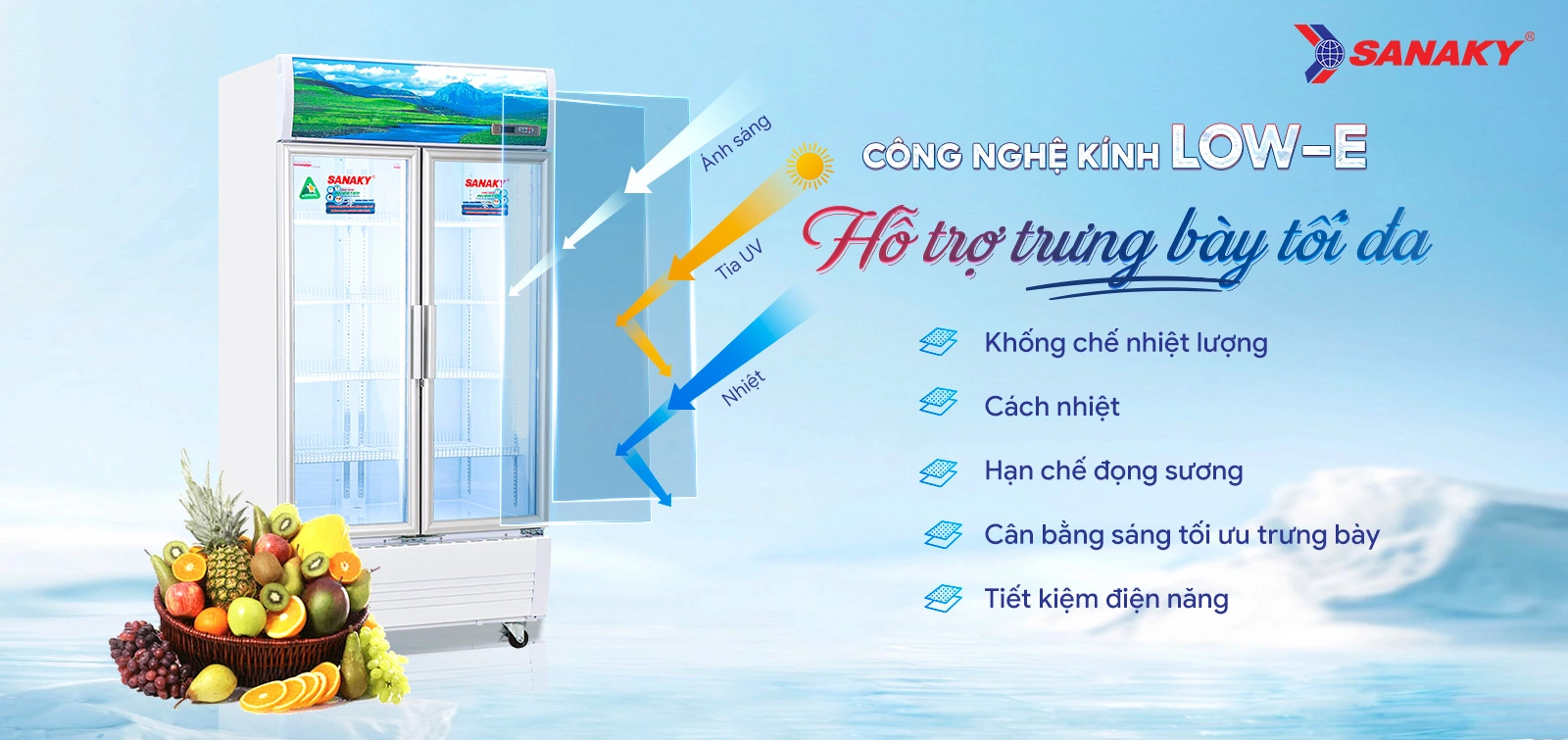 Công nghệ kính Low-E hỗ trợ trưng bày tối đa Công nghệ kính Low-E hỗ trợ trưng bày tối đa
