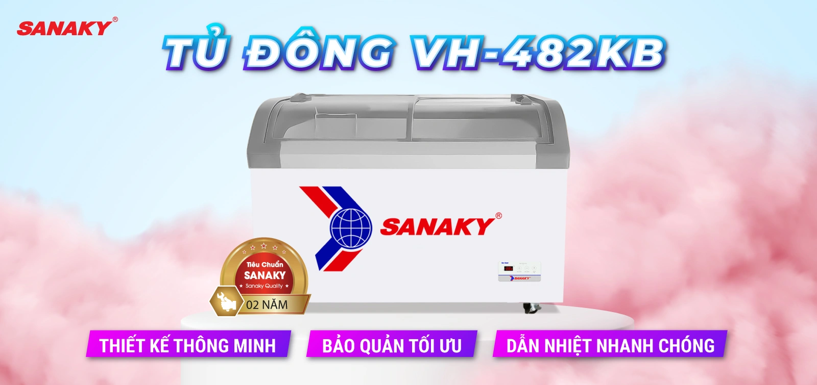 Tủ Đông Sanaky VH-482KB