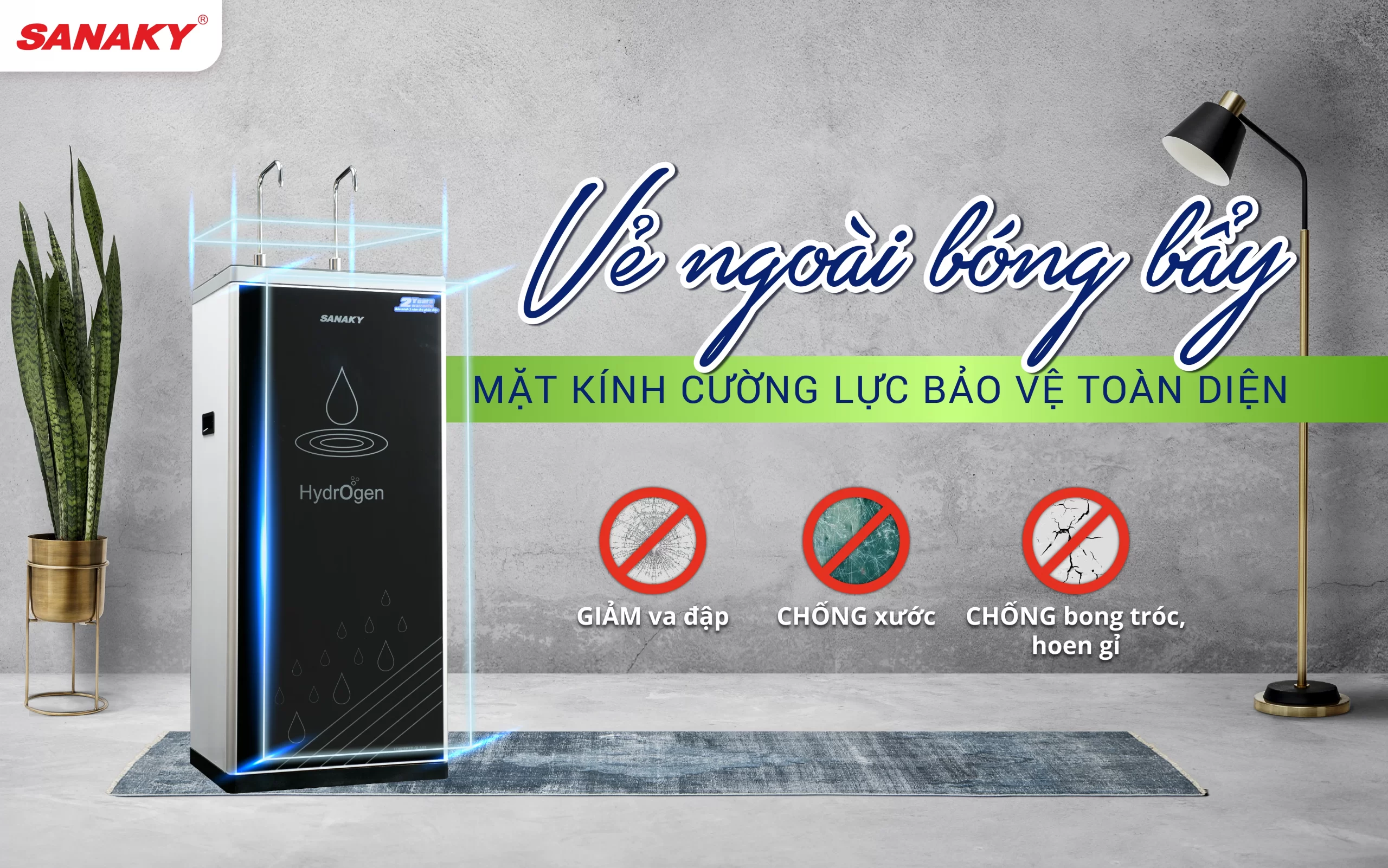 Máy lọc nước Sanaky VH-202HY
