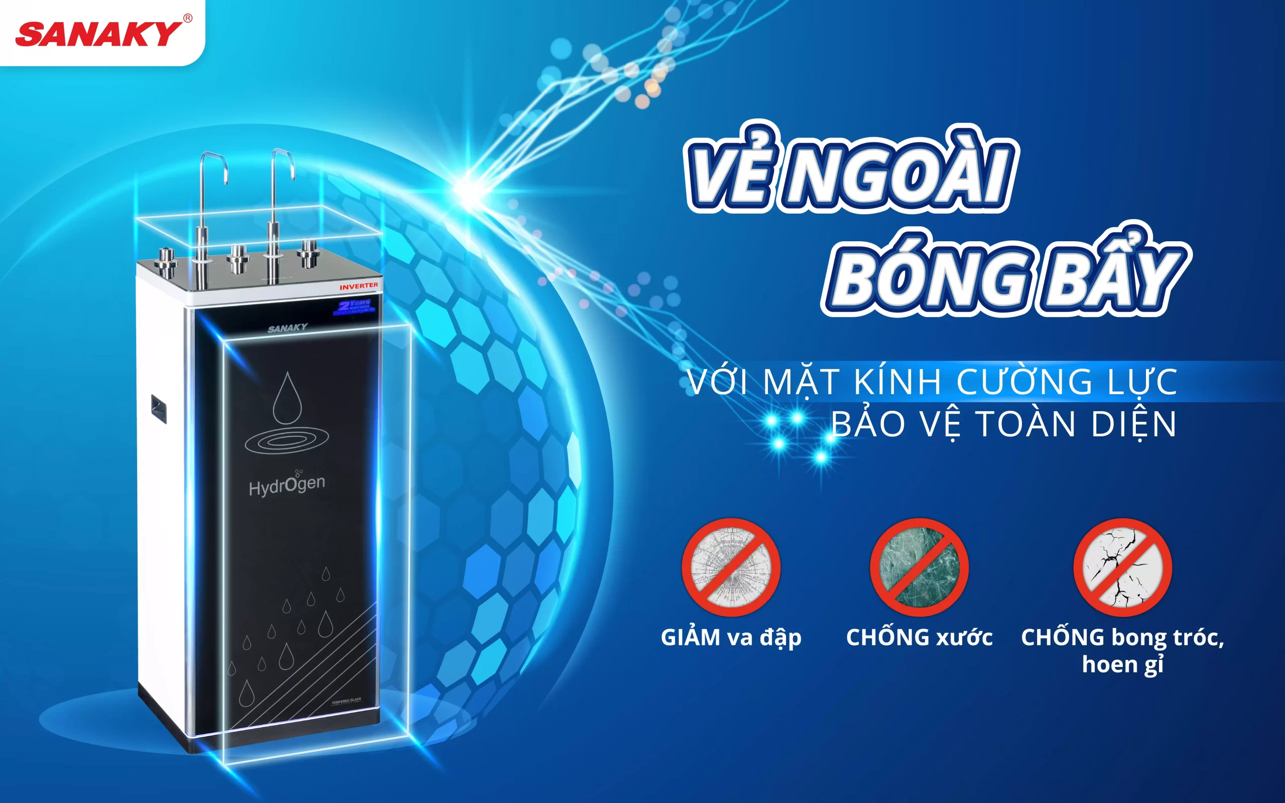 Máy lọc nước Sanaky VH-202HY3 Máy lọc nước Sanaky VH-202HY3