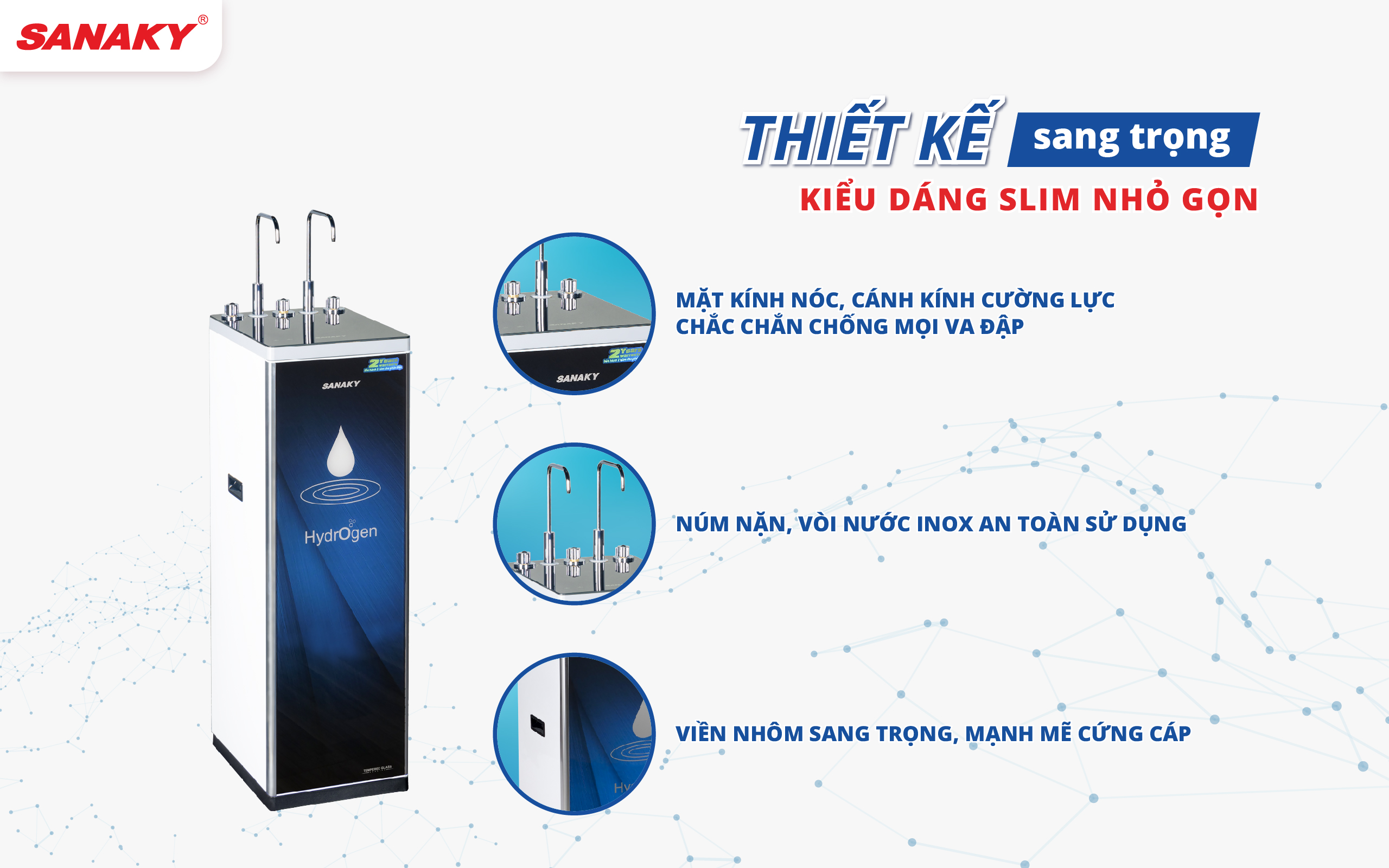 Thiết kế nhỏ gọn sang trọng