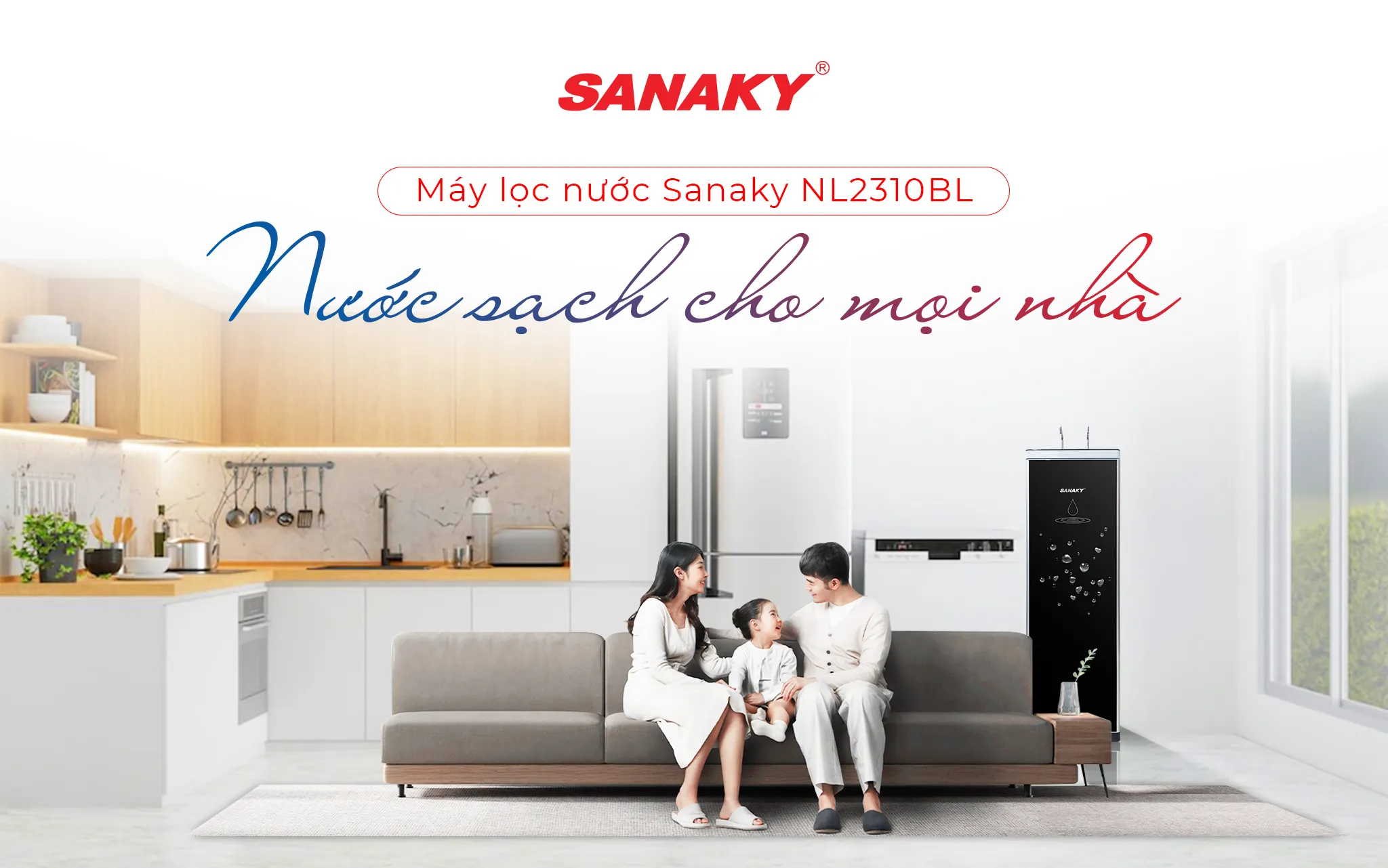 Máy lọc nước Sanaky NL2310BL Máy lọc nước Sanaky NL2310BL