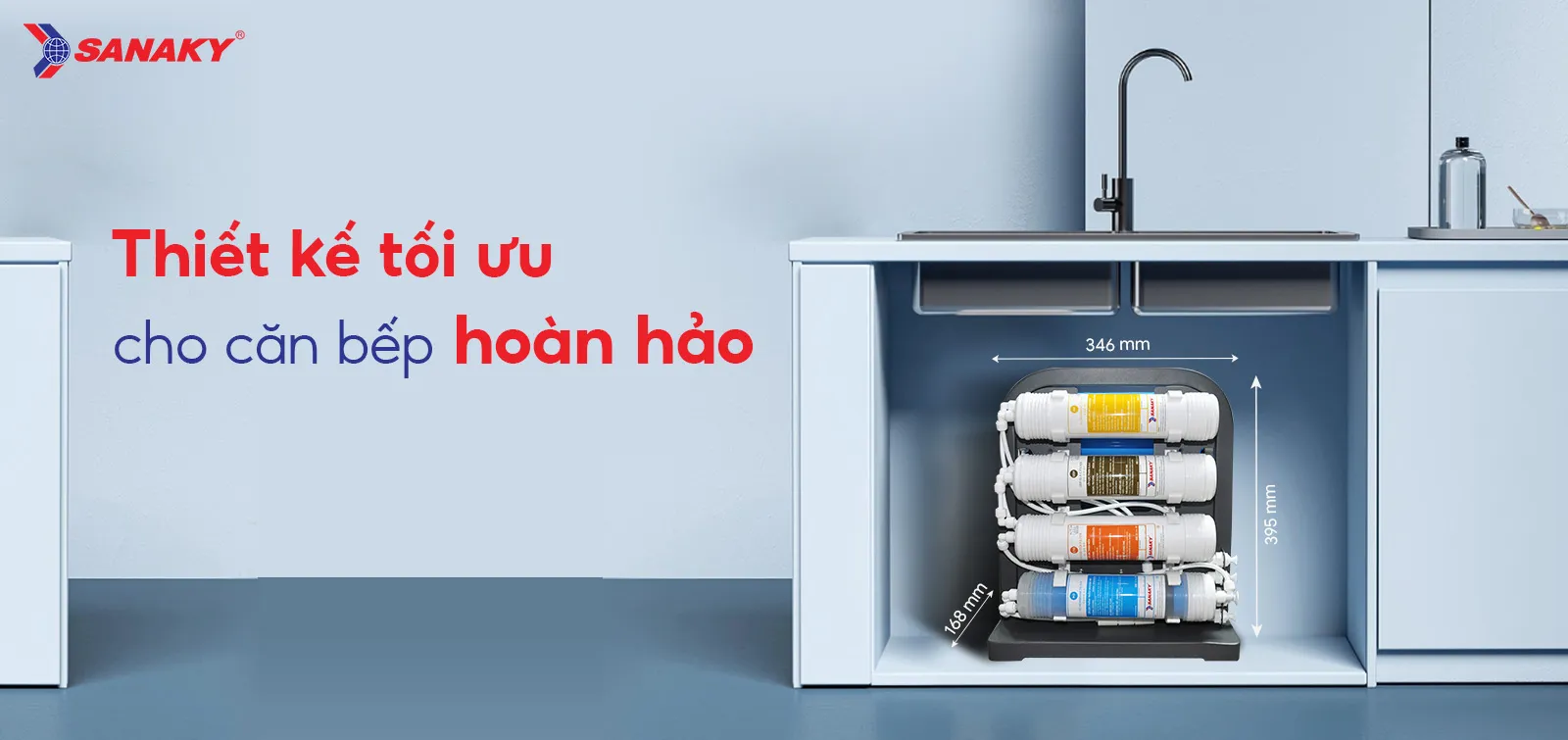 Thiết kế tối ưu cho căn bếp hoàn hảo