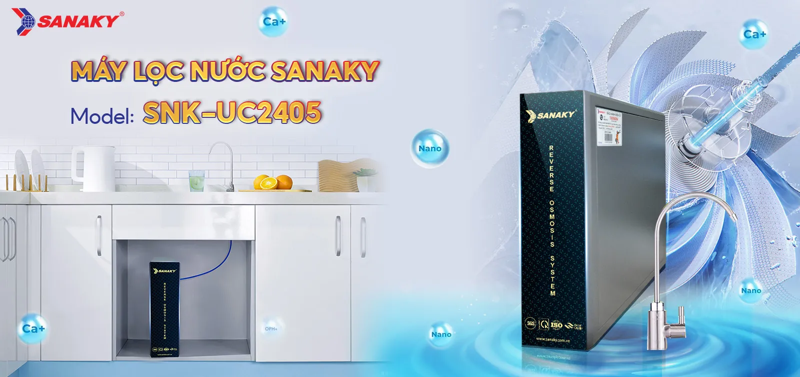 Máy lọc nước Sanaky SNK-UC2405 Máy lọc nước Sanaky SNK-UC2405