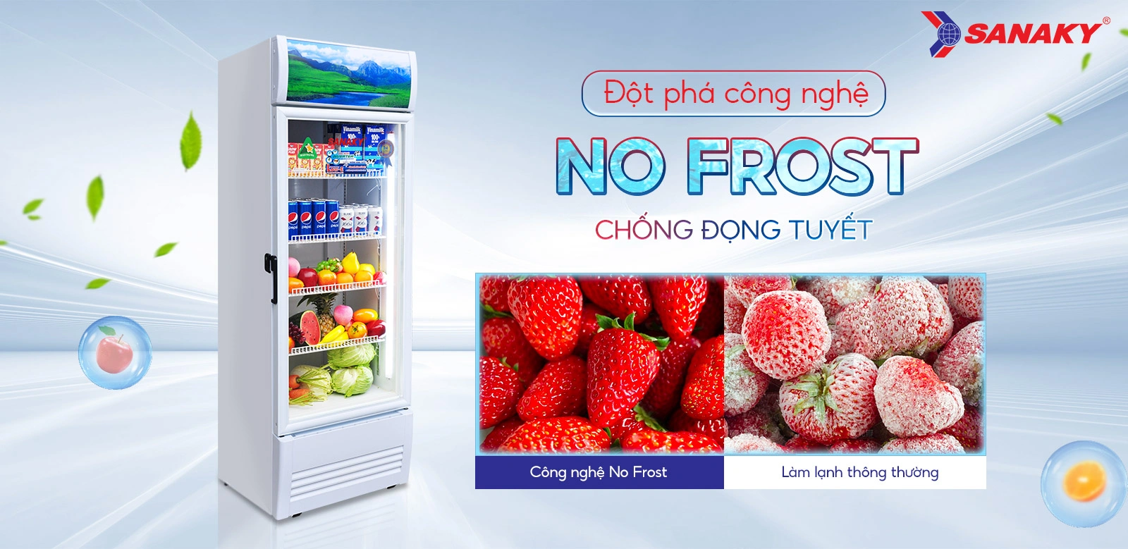 Đột phá công nghệ No-frost chống đọng tuyết