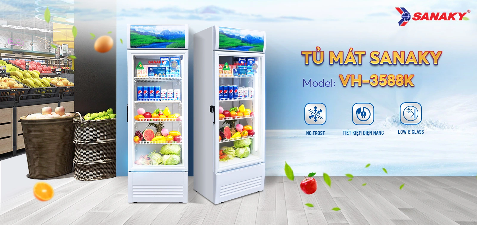 Tủ mát Sanaky VH-3588K