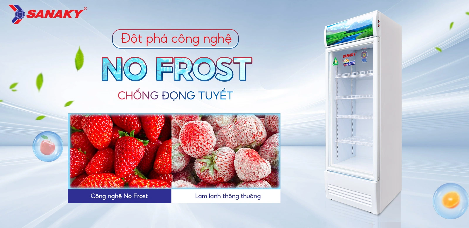 Đột phá công nghệ No-frost chống đọng tuyết