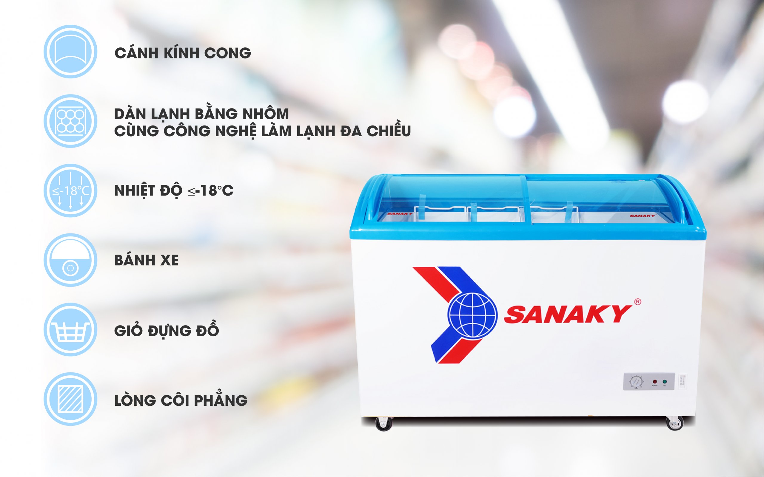 Tủ Đông Sanaky VH-382K
