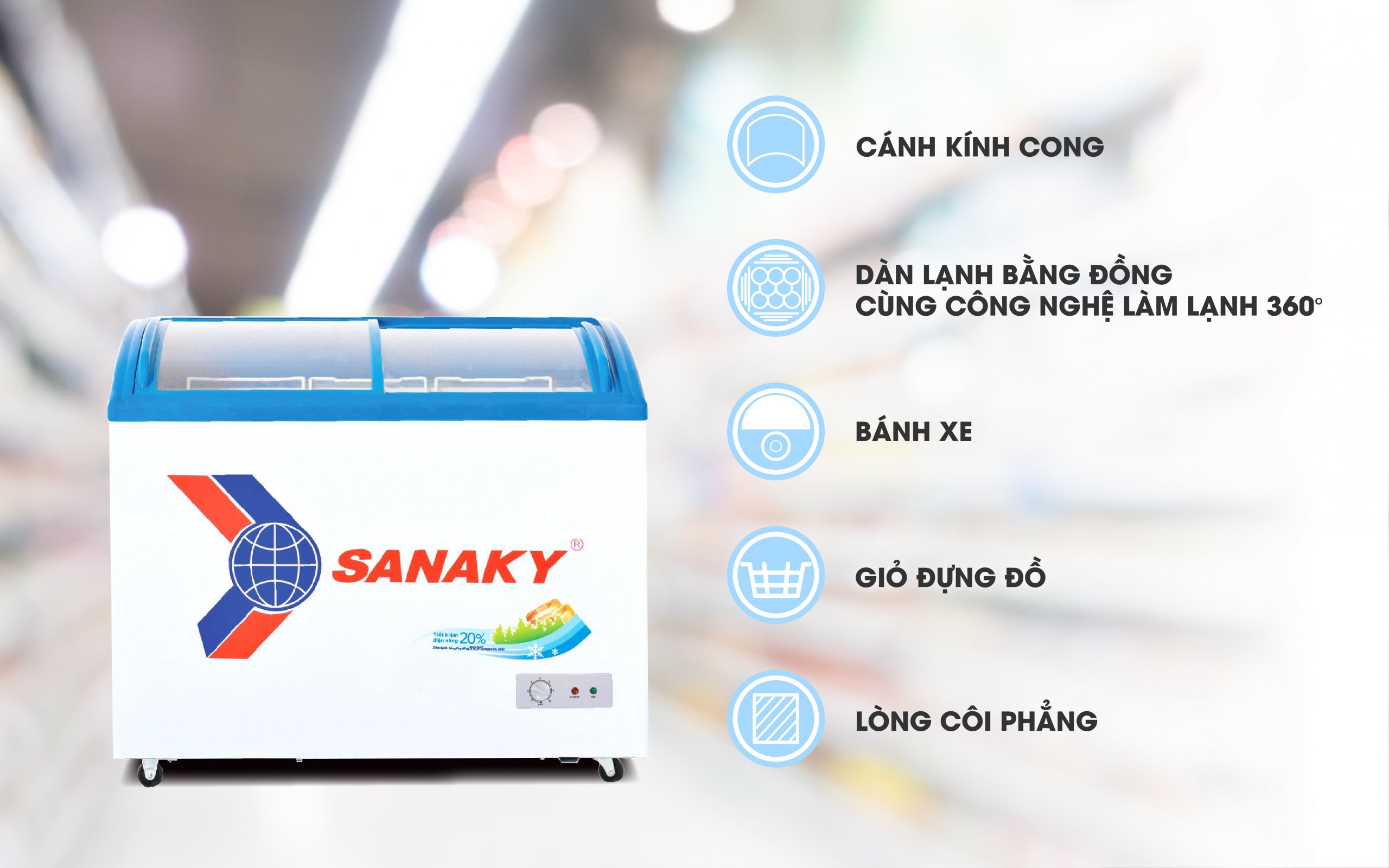 Tủ Đông Sanaky VH-2899K