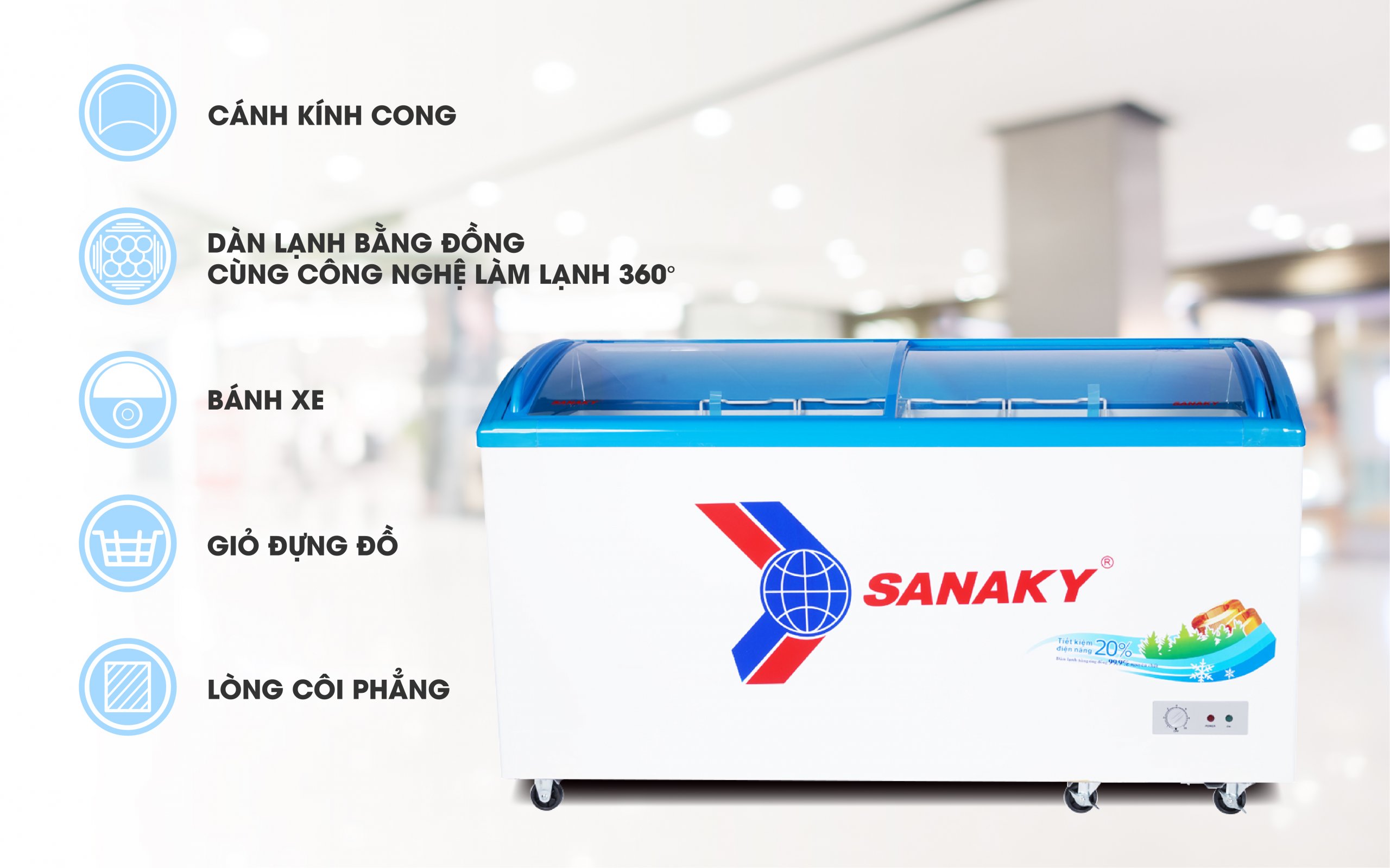 Tủ Đông Sanaky VH-6899K