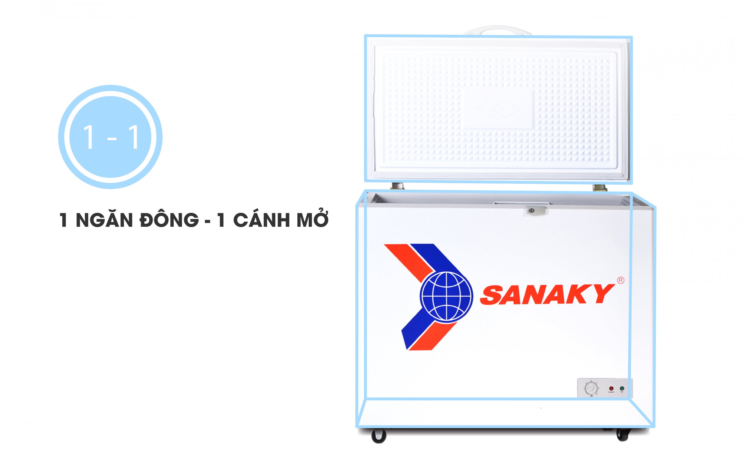 Tủ Đông Sanaky VH-225HY2