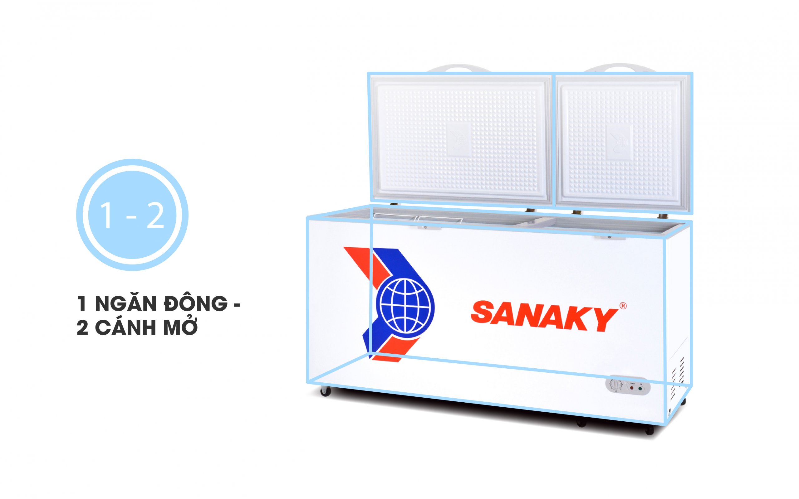 Tủ Đông Sanaky VH-668HY2