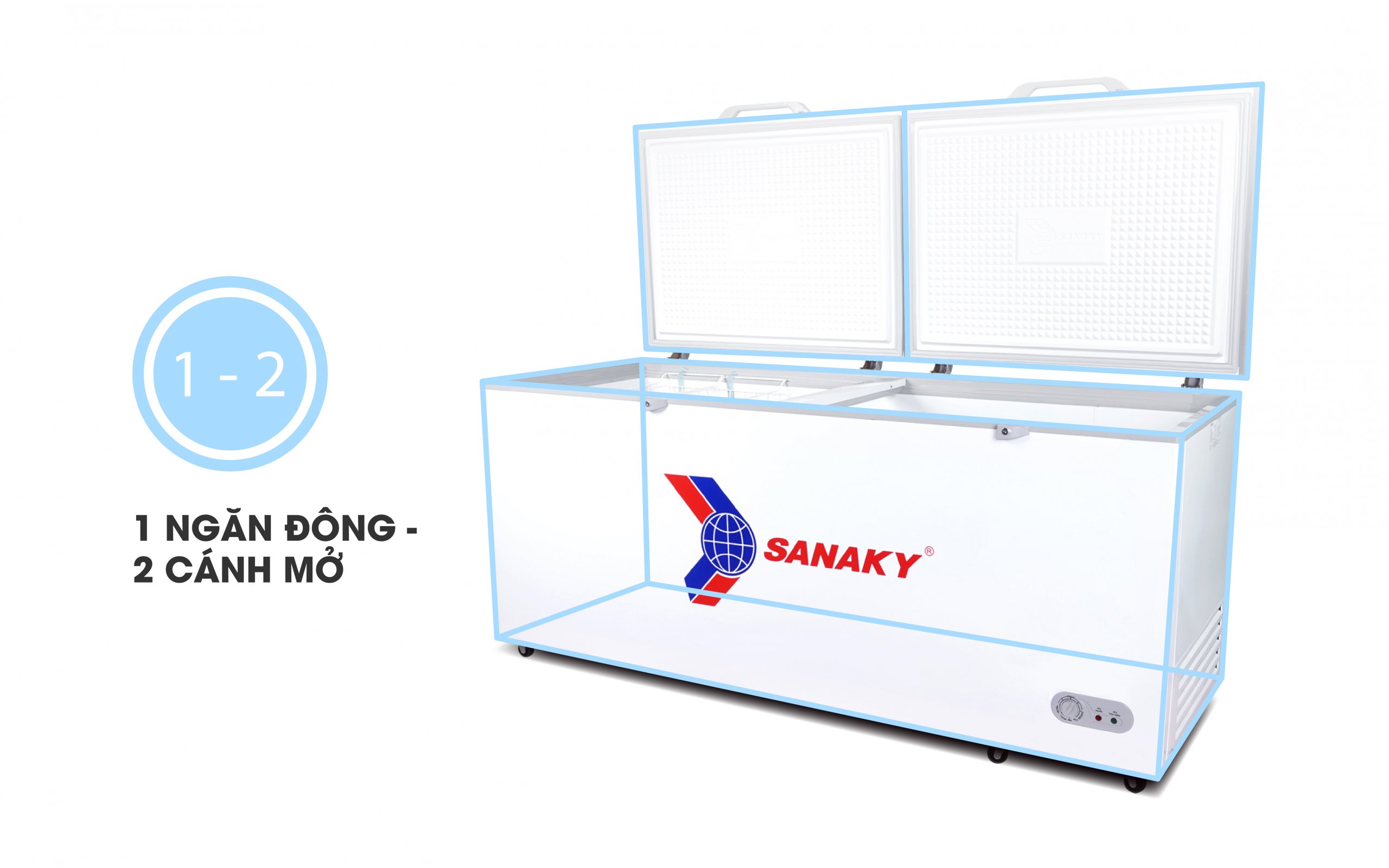 Tủ Đông Sanaky VH-868HY2