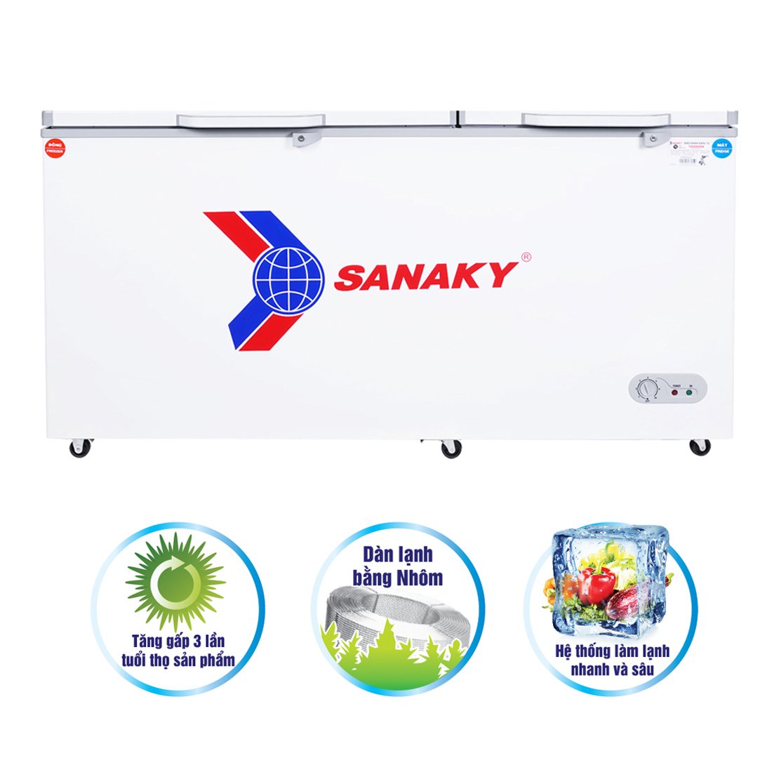 Tủ Lạnh Sanaky VH-199KD