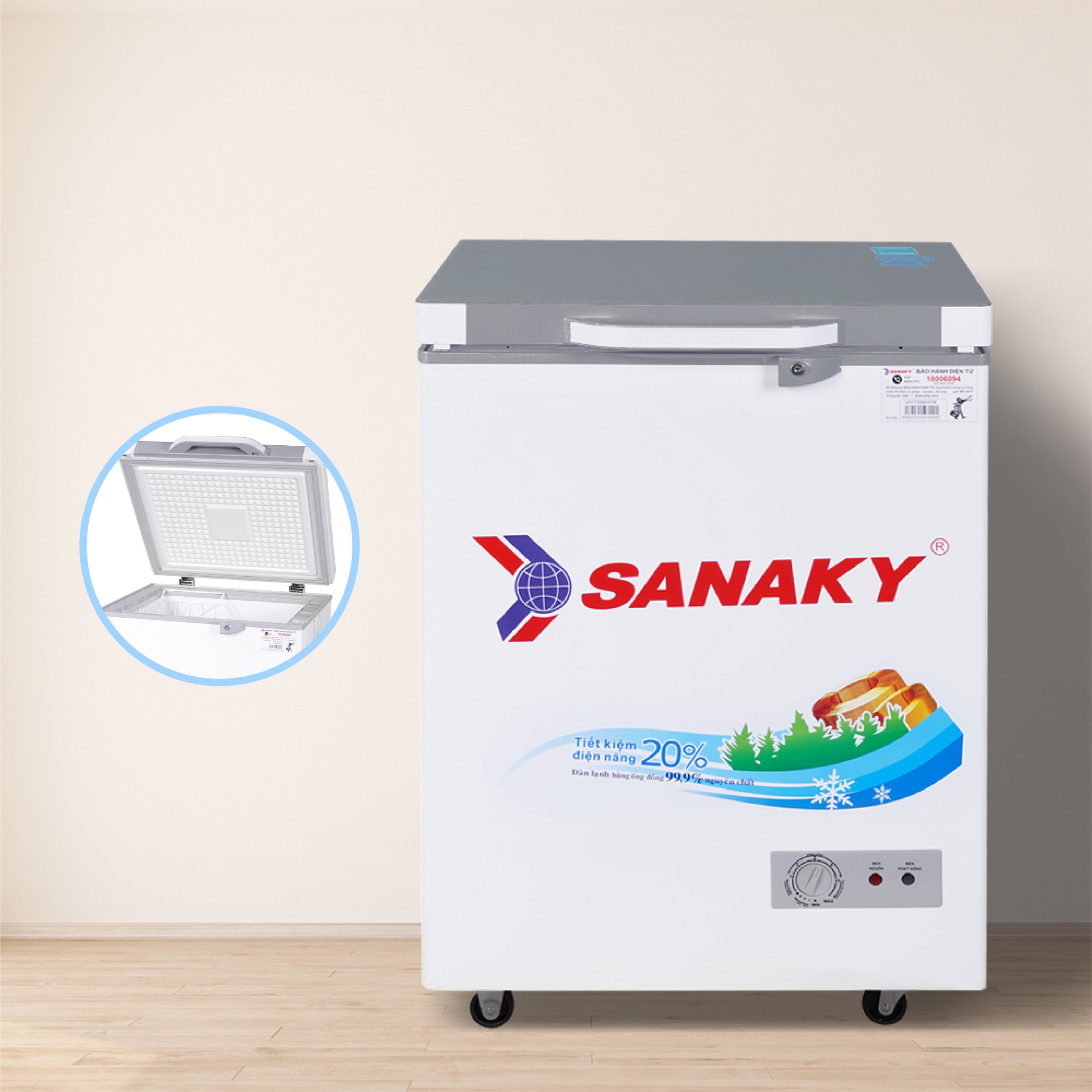 Tủ Đông Sanaky VH-1599HYK