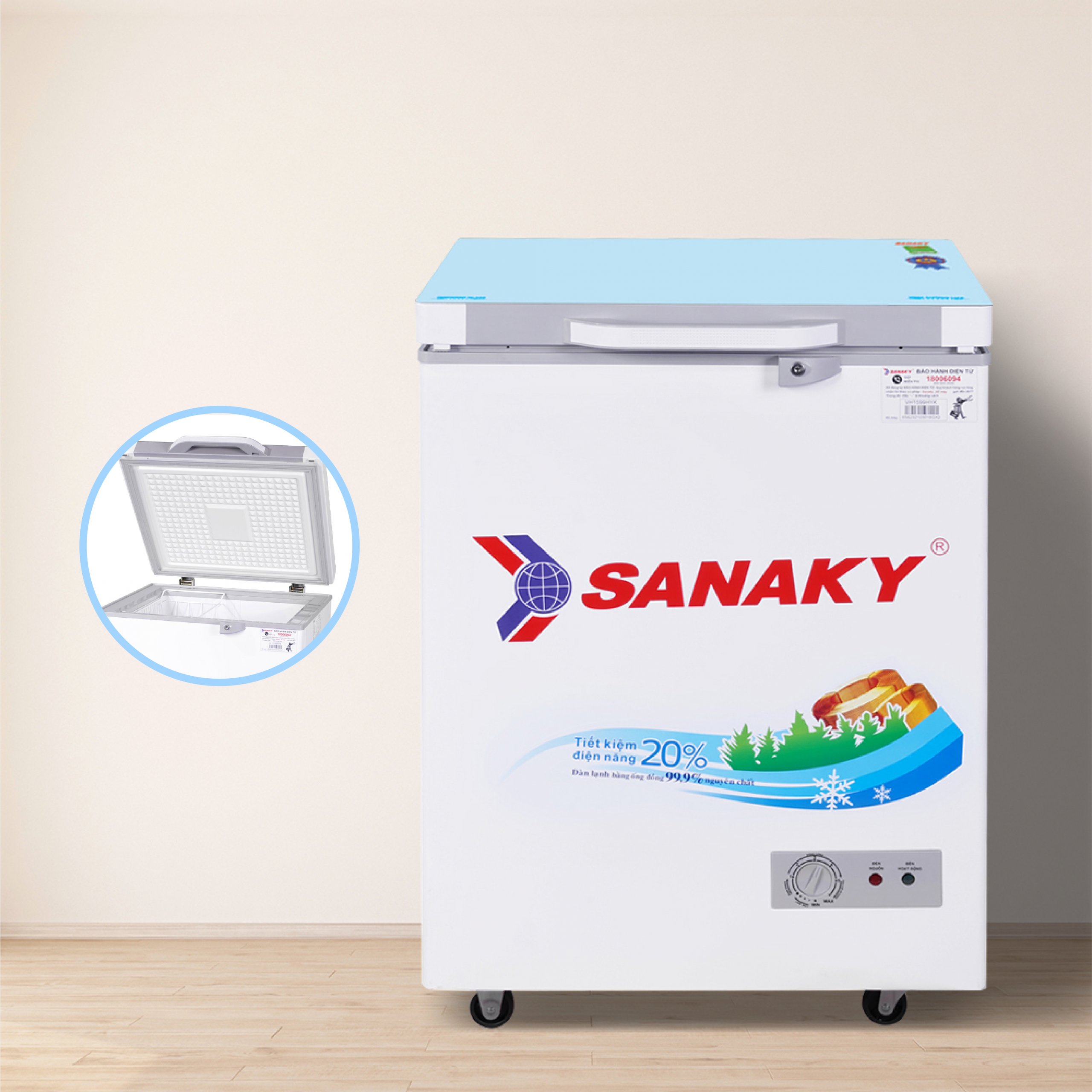 Tủ Đông Sanaky VH-1599HYKD