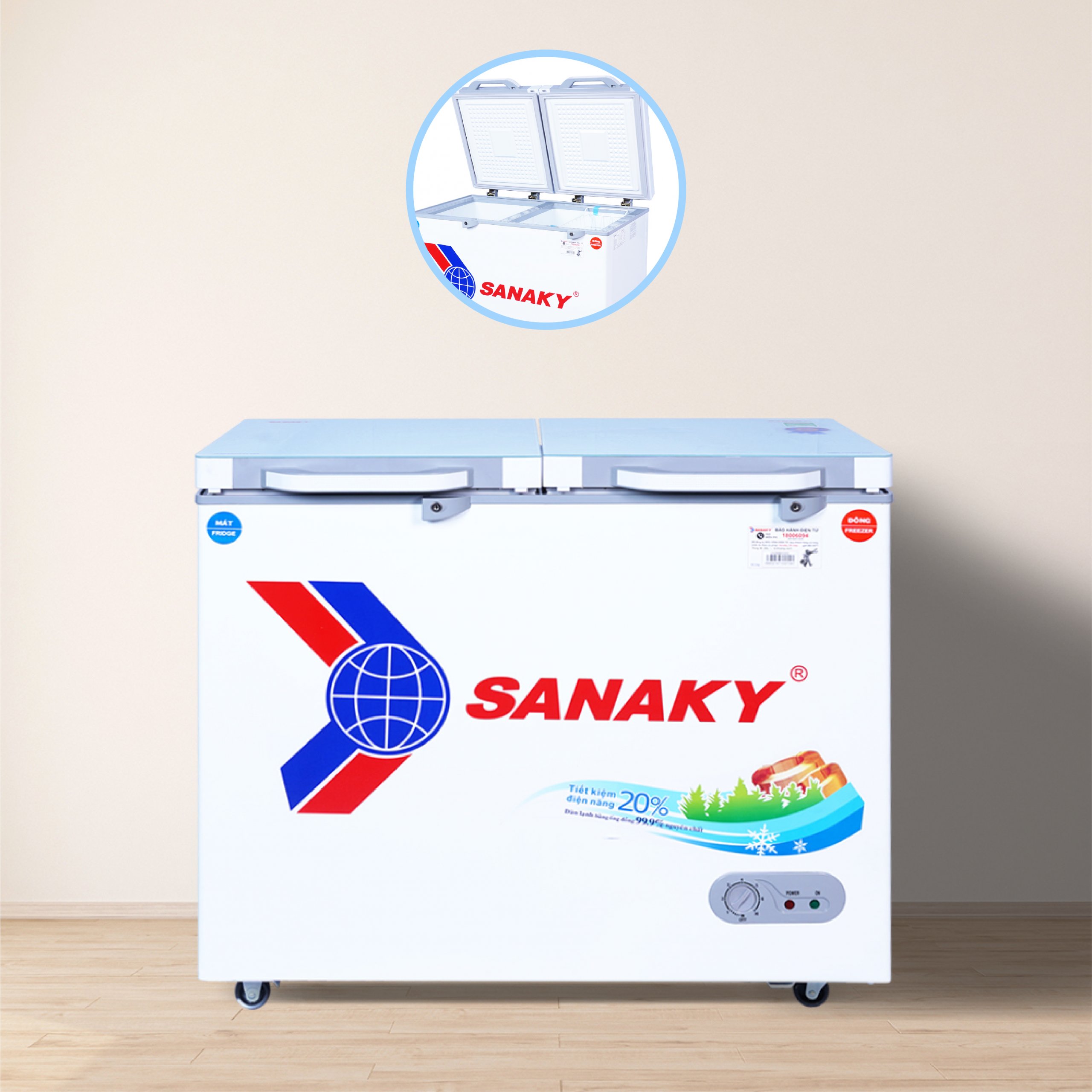 Tủ Đông Sanaky VH-2599W2KD