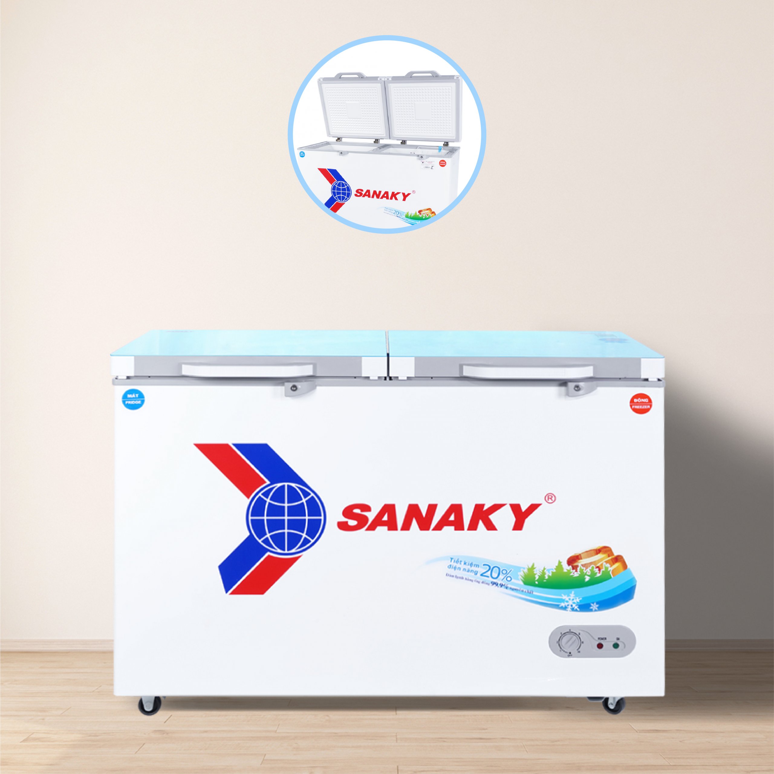 Tủ Đông Sanaky VH-3699W2KD