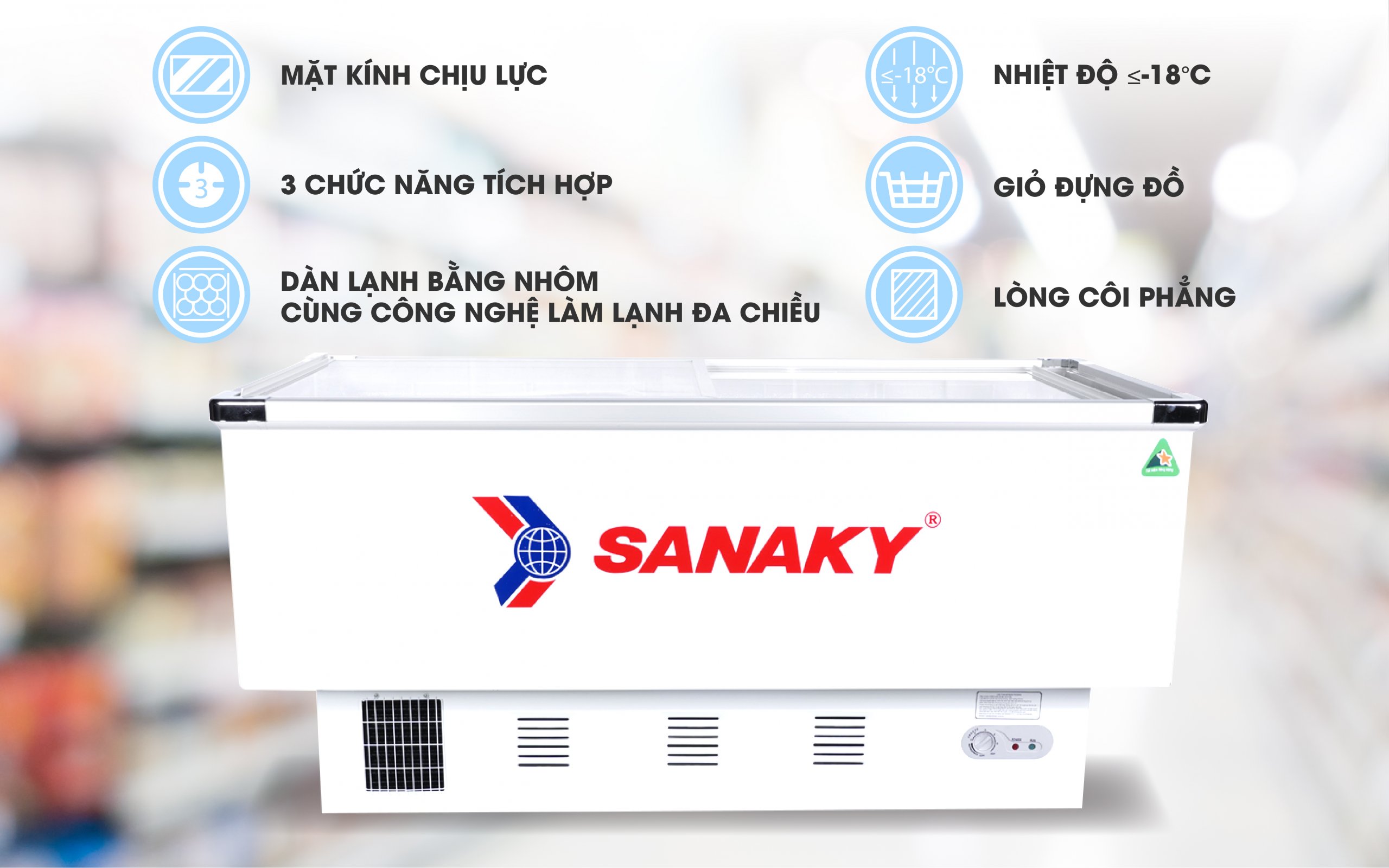 Tủ Đông Sanaky VH-999K