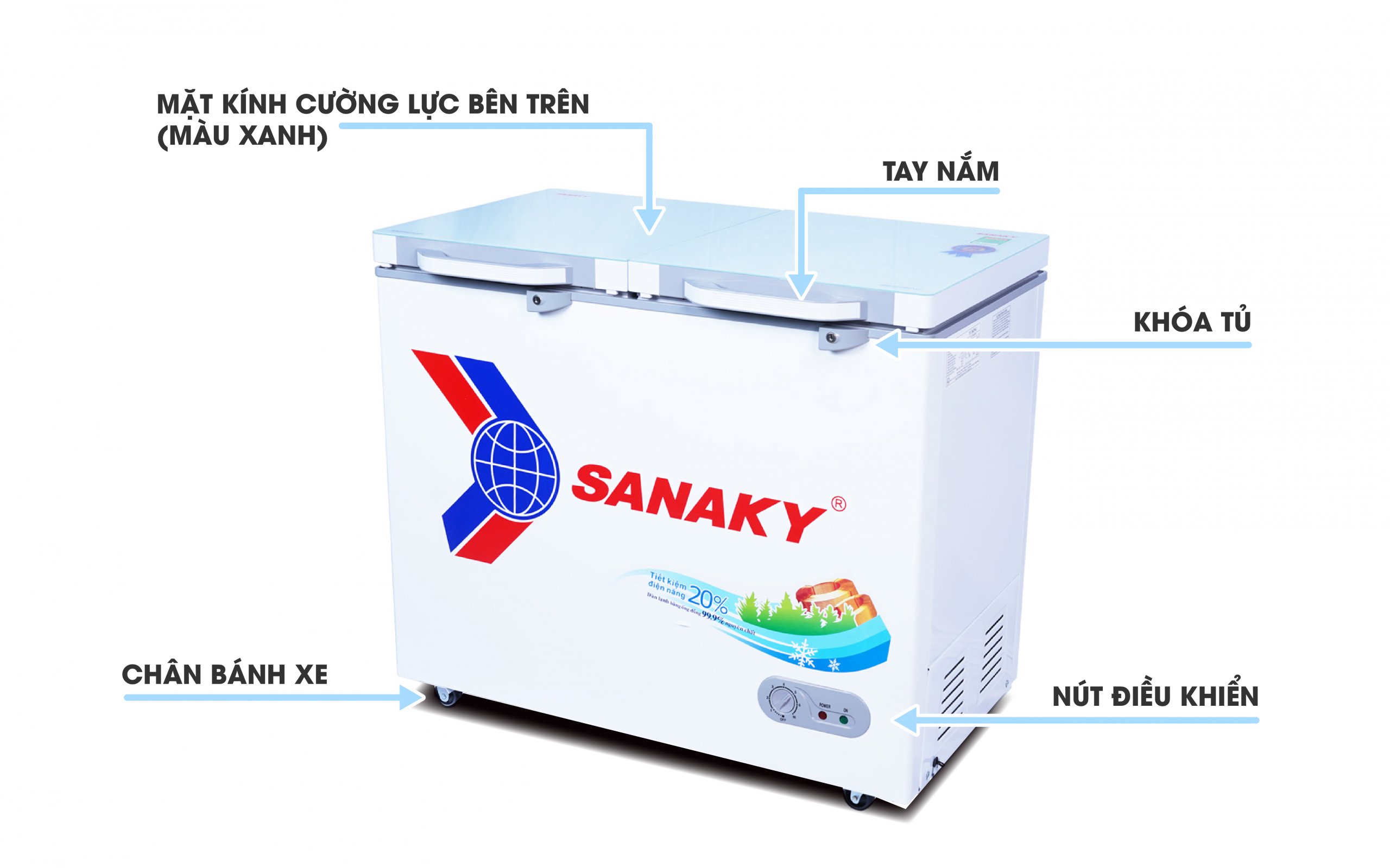 Tủ Đông Sanaky VH-2599A2KD