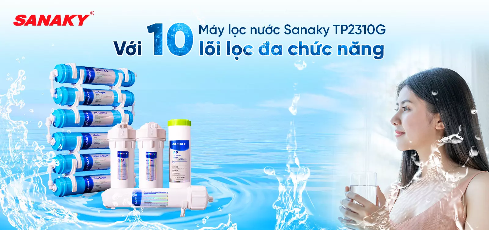 Máy lọc nước Sanaky TP2310G