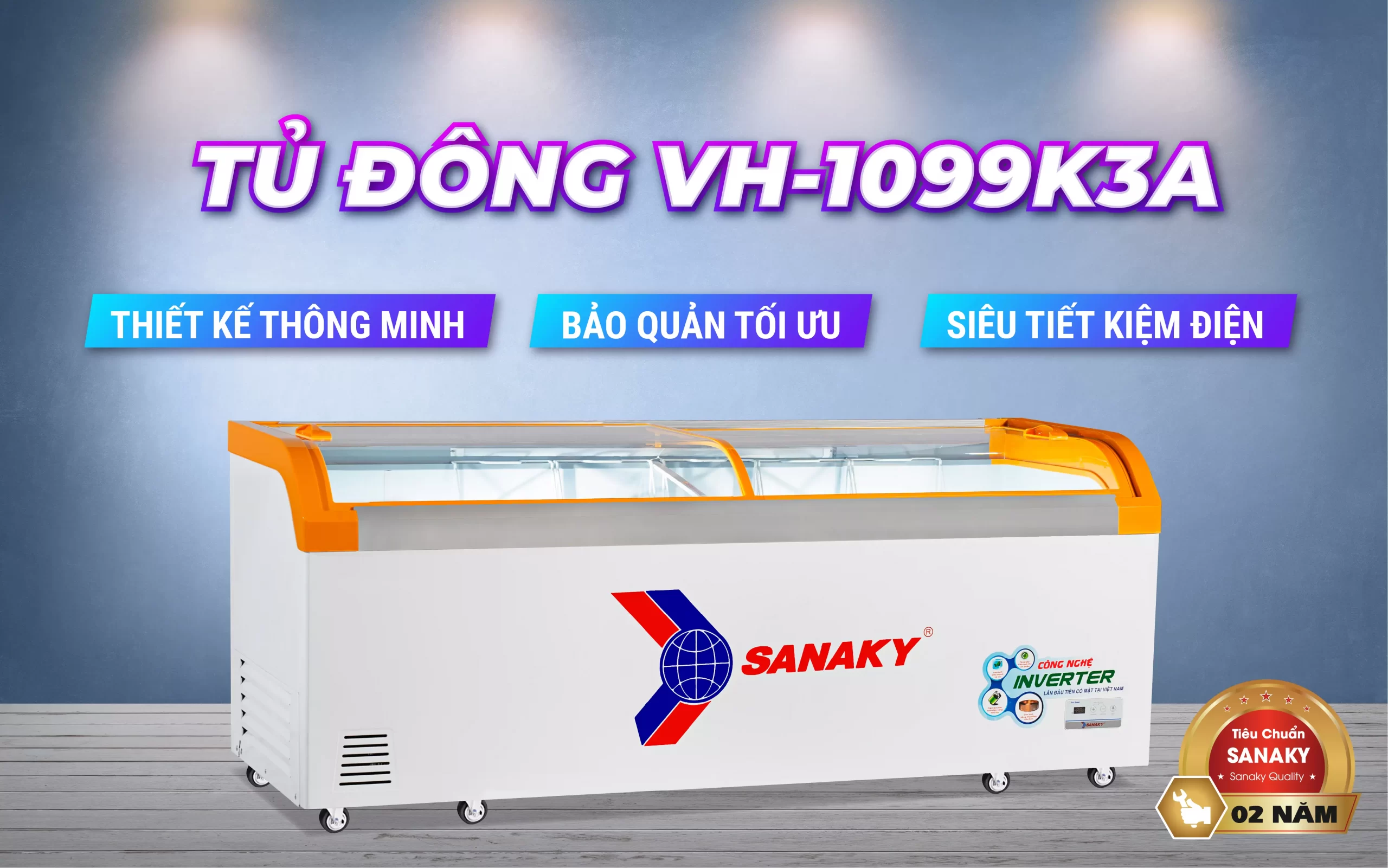 Tủ Đông Sanaky VH-1099K3A