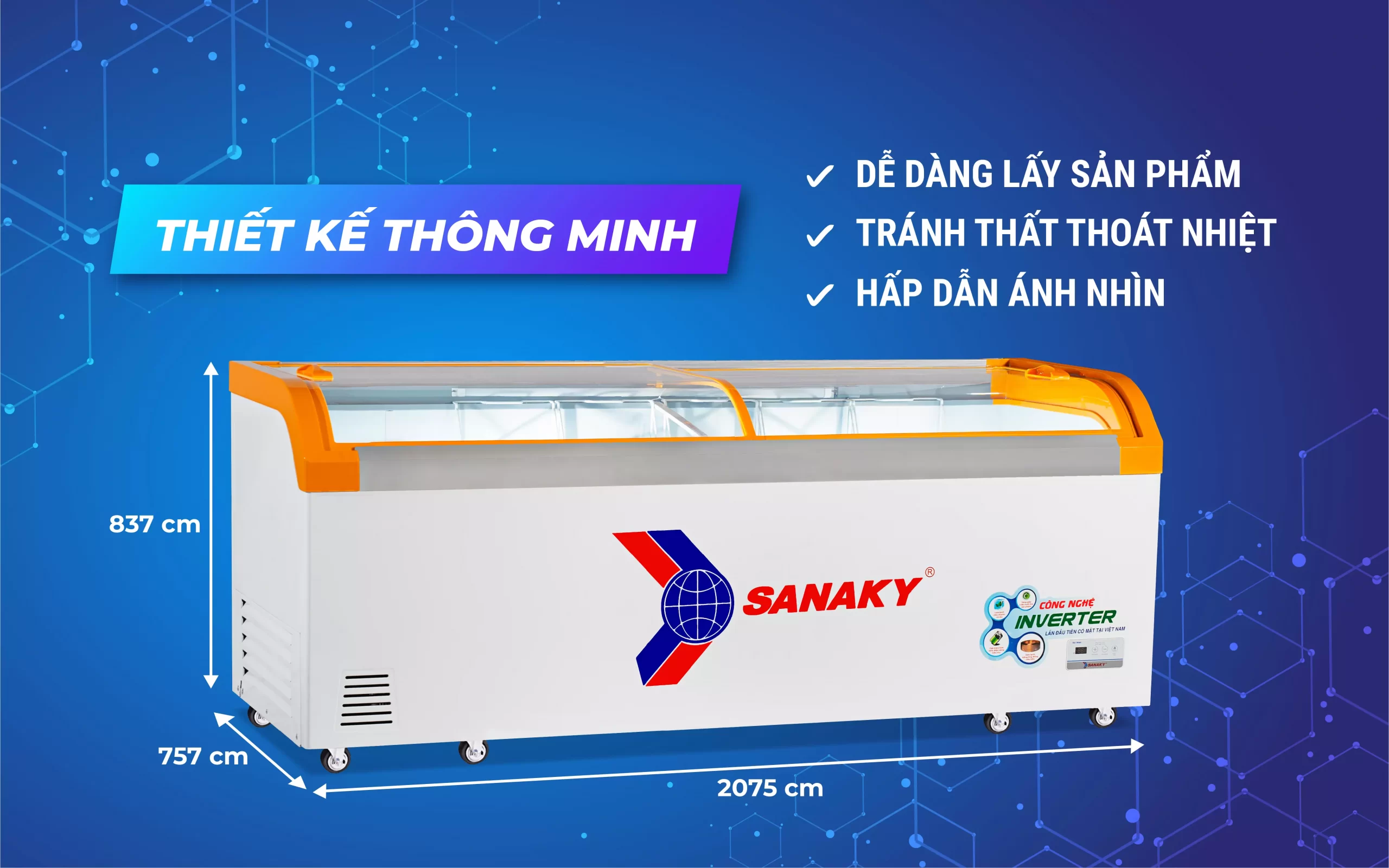 Tủ Đông Sanaky VH-1099K3A