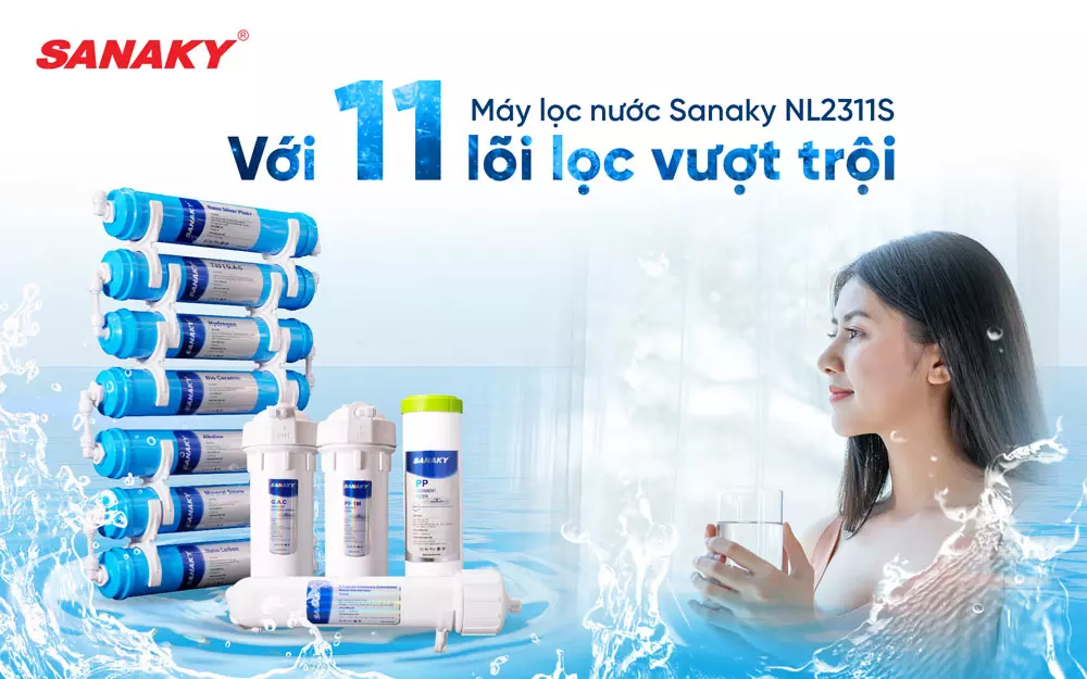 Máy lọc nước Sanaky TN2311B