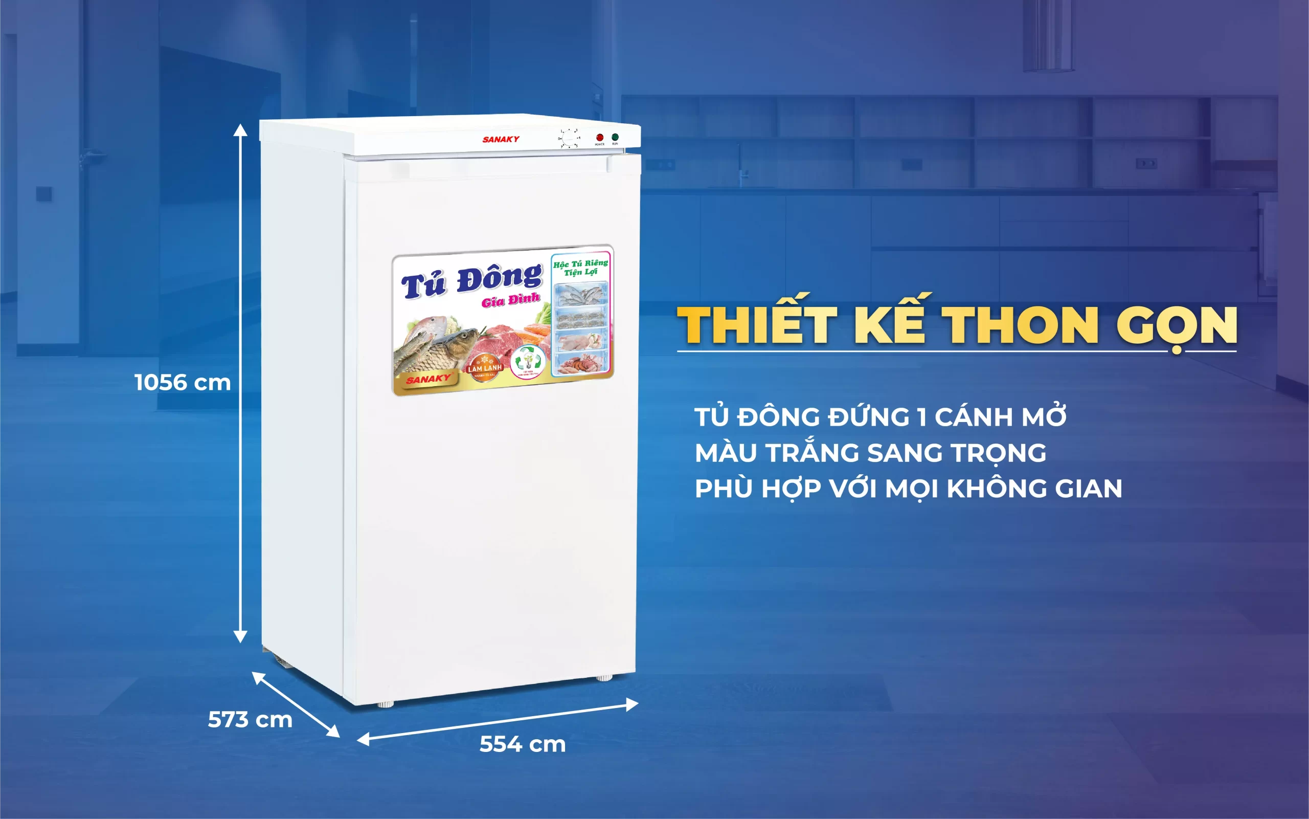 Tủ Đông Sanaky VH-160VD