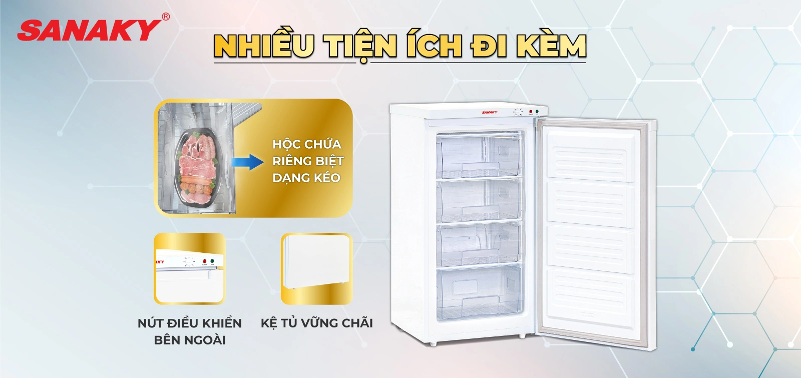 Tủ Đông Sanaky VH-230VD