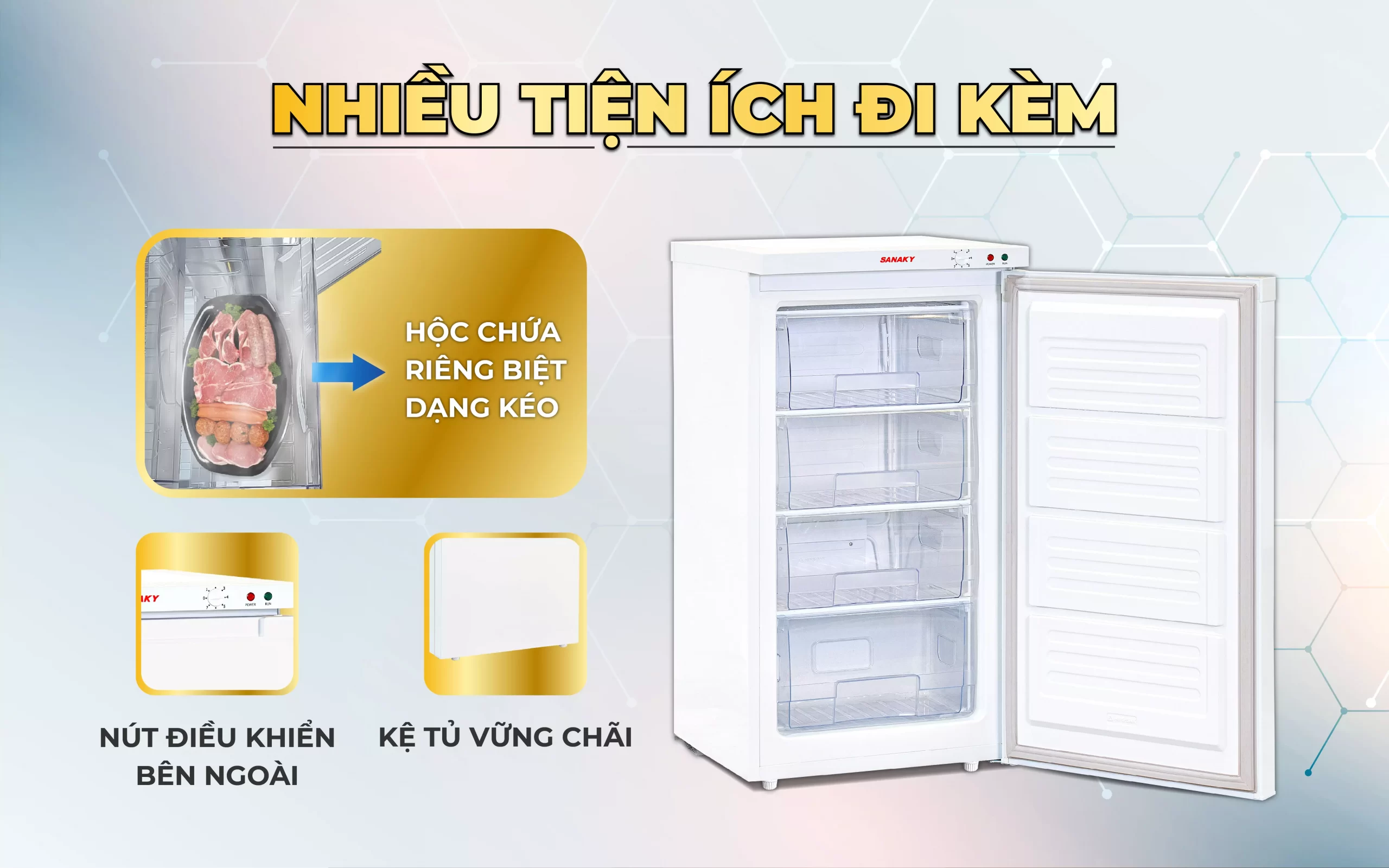 Tủ Đông Sanaky VH-160VD