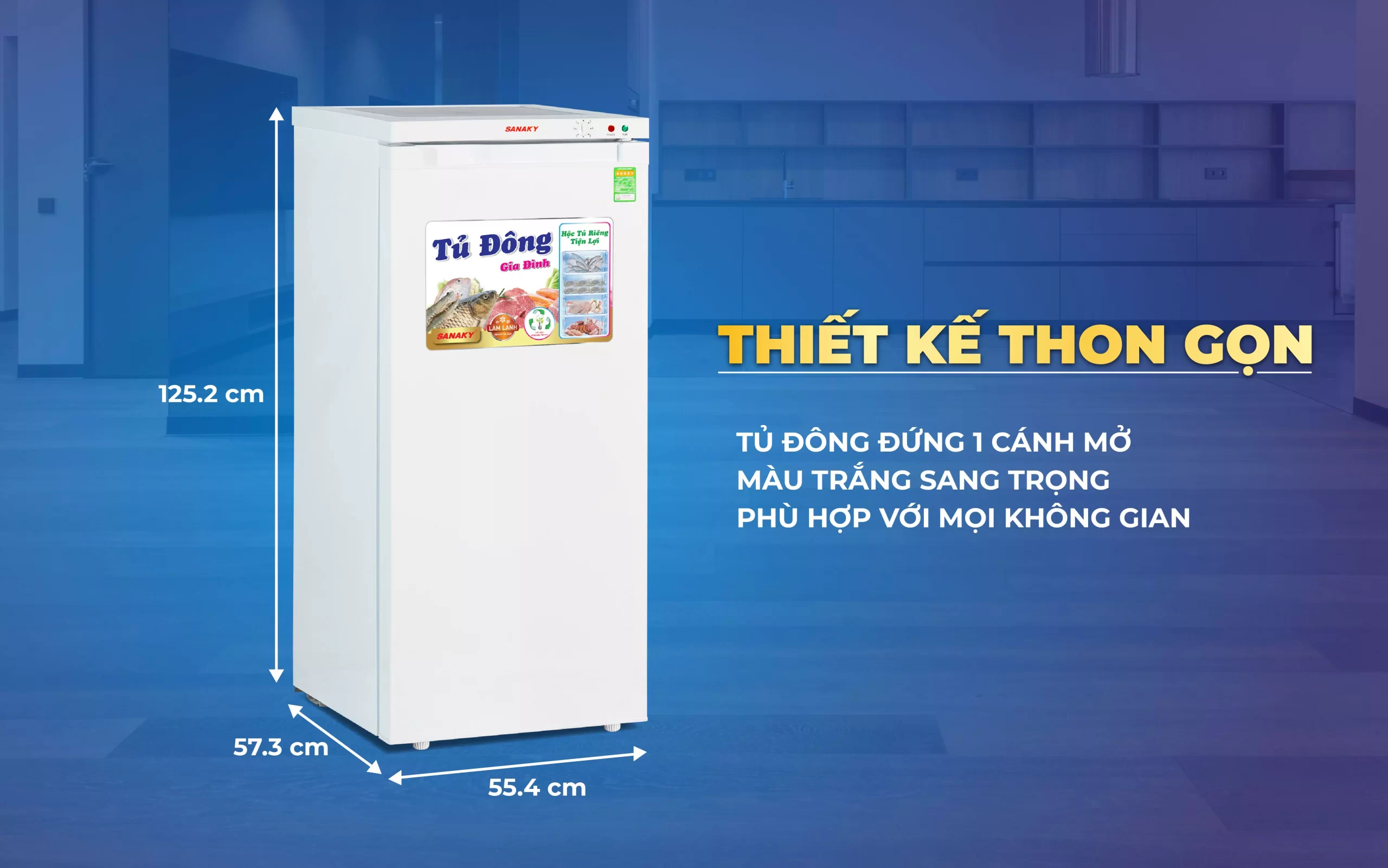 Tủ Đông Sanaky VH-180VD