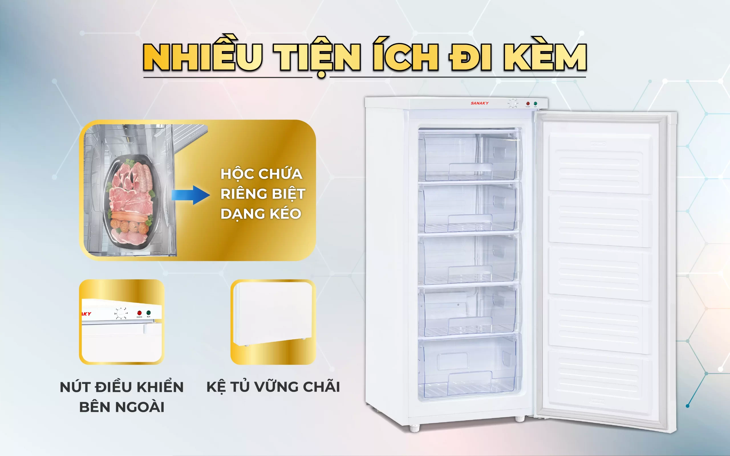 Tủ Đông Sanaky VH-180VD