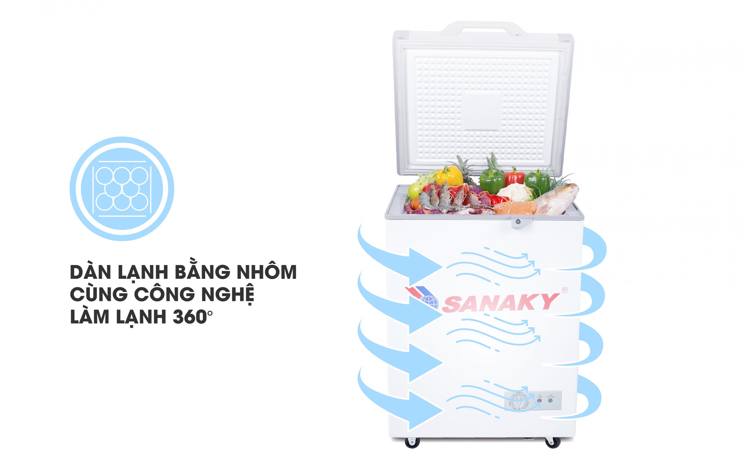 Tủ Đông Sanaky VH-150HY2
