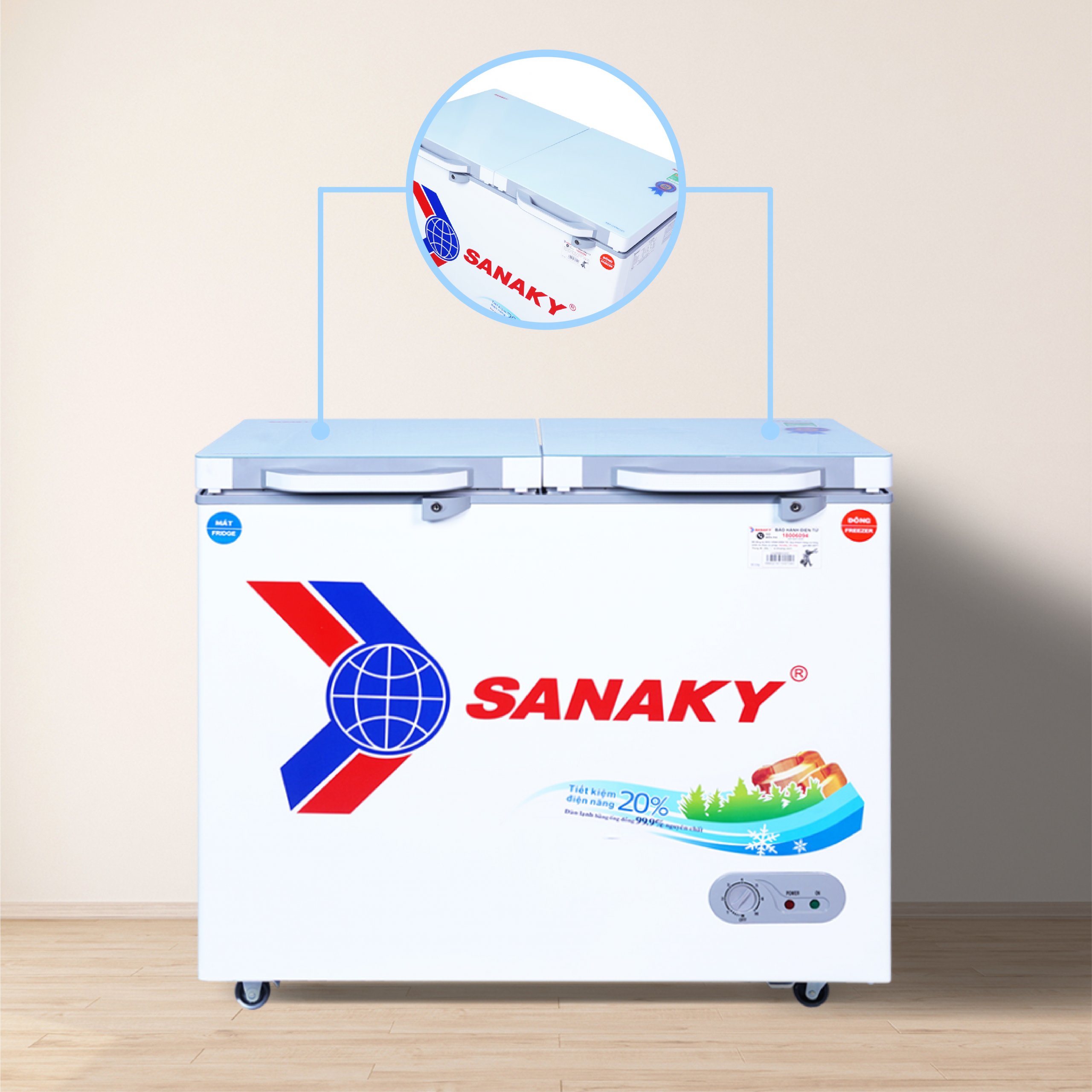Tủ Đông Sanaky VH-2599W2KD