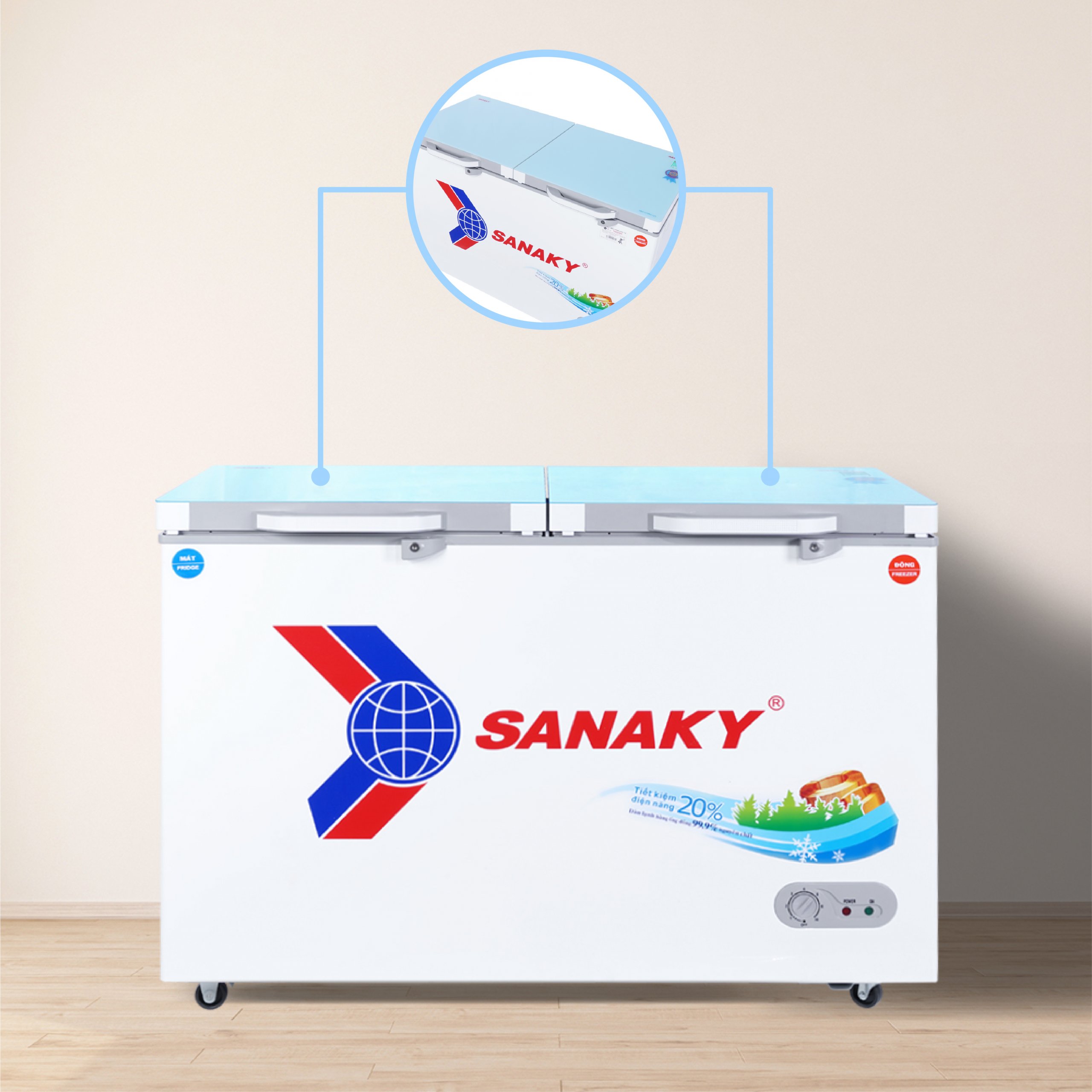 Tủ Đông Sanaky VH-3699W2KD