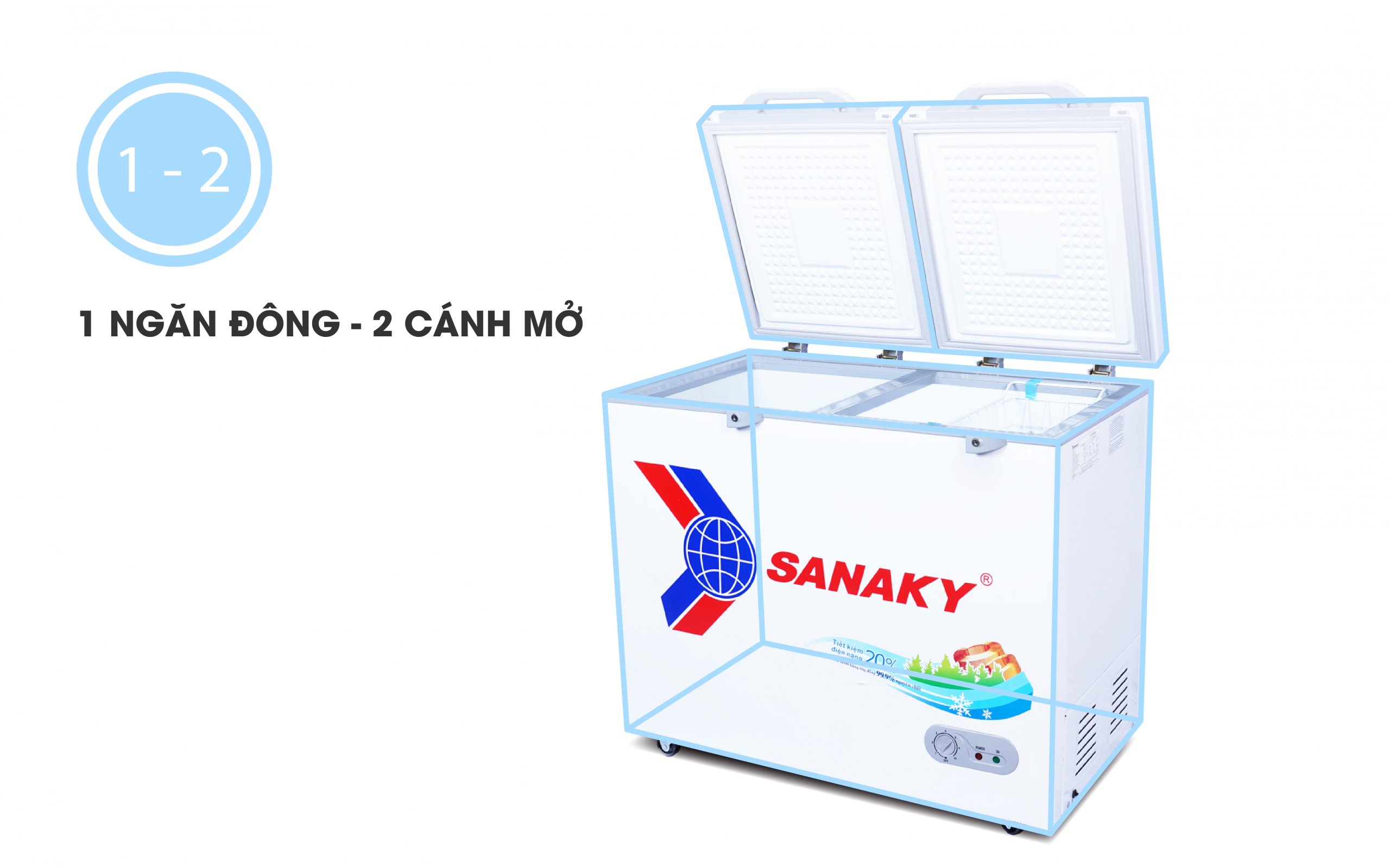 Tủ Đông Sanaky VH-2599A2KD