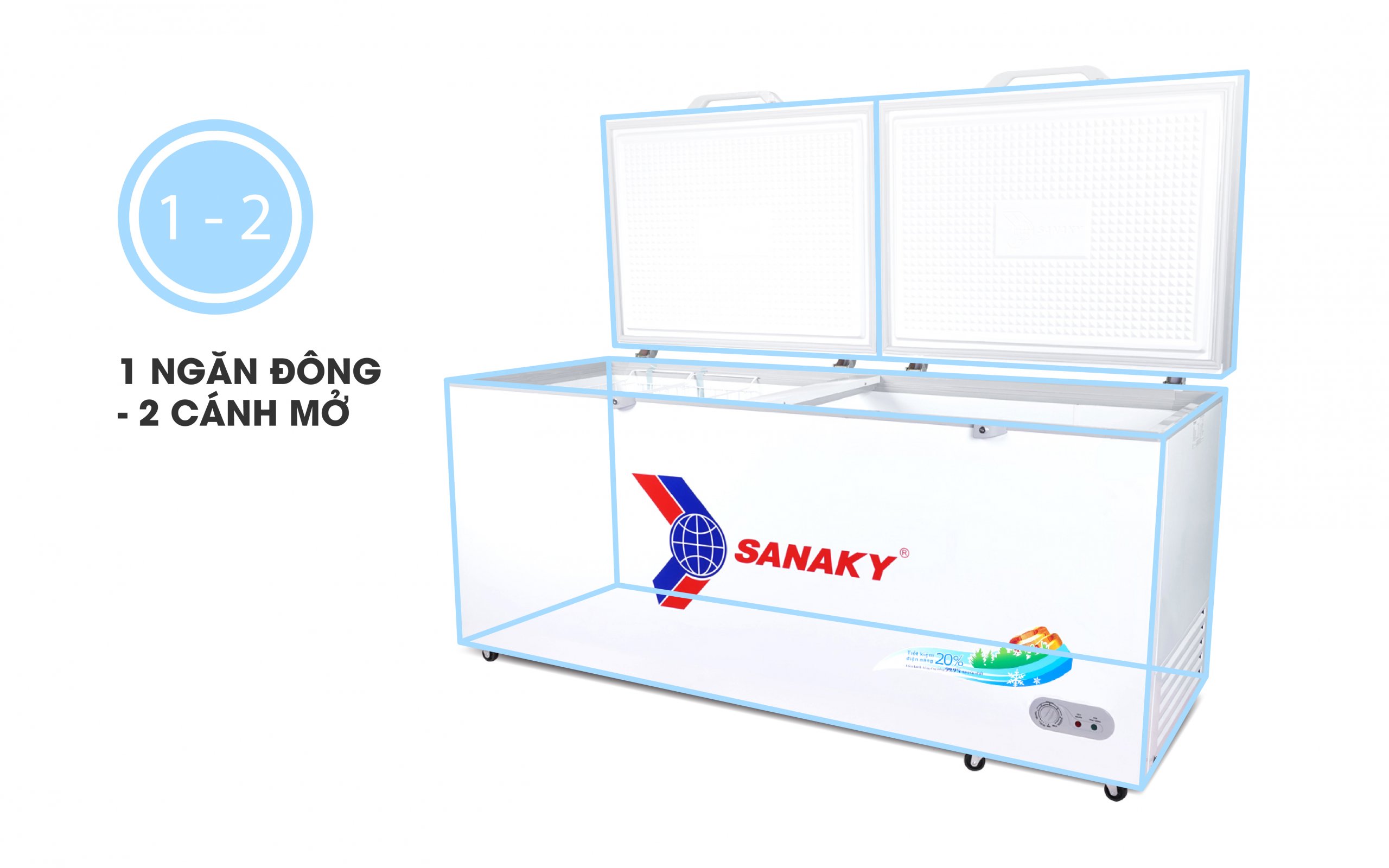 Tủ Đông Sanaky VH-5699HY